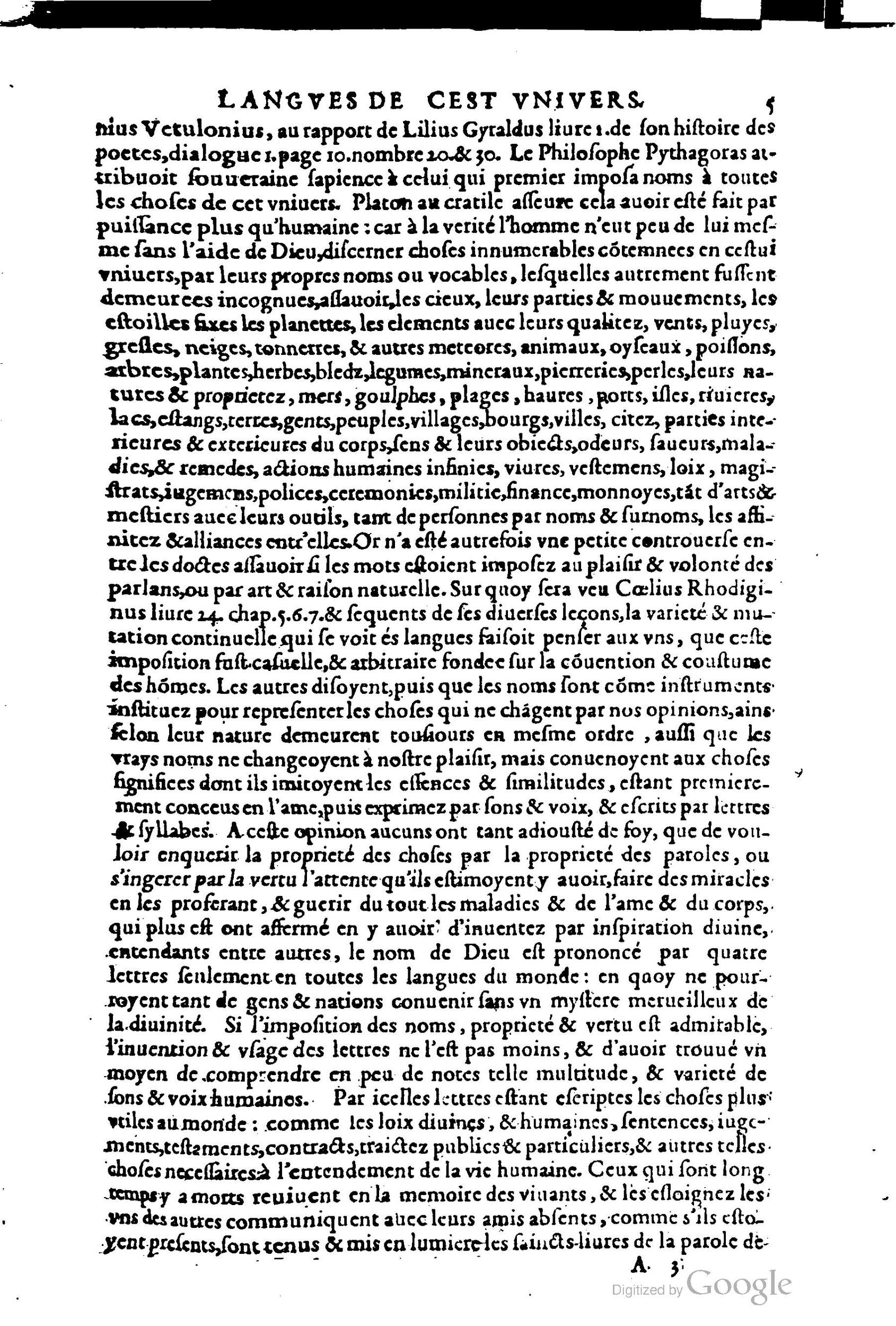 1619 - SHC - Trésor de l’histoire des langues de cet univers - BCU Lausanne
