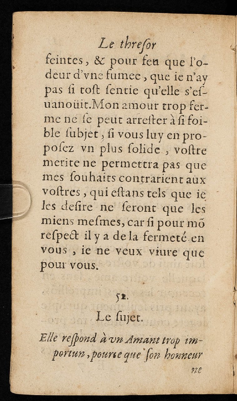 1597 - Thibaud Ancelin - Trésor d’amour - Stuttgart