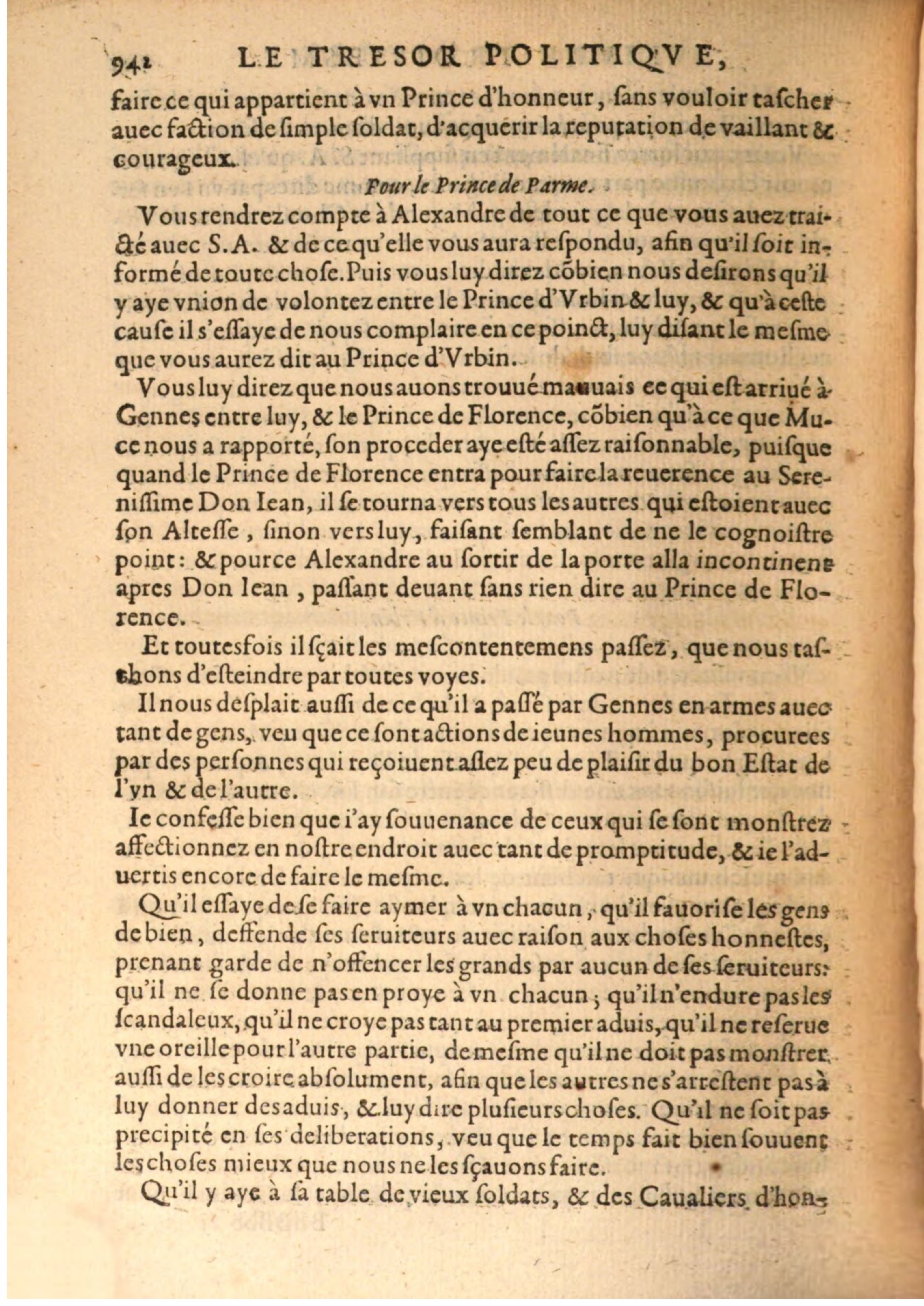 1608 - Pierre Chevalier - Trésor politique - BSB Munich