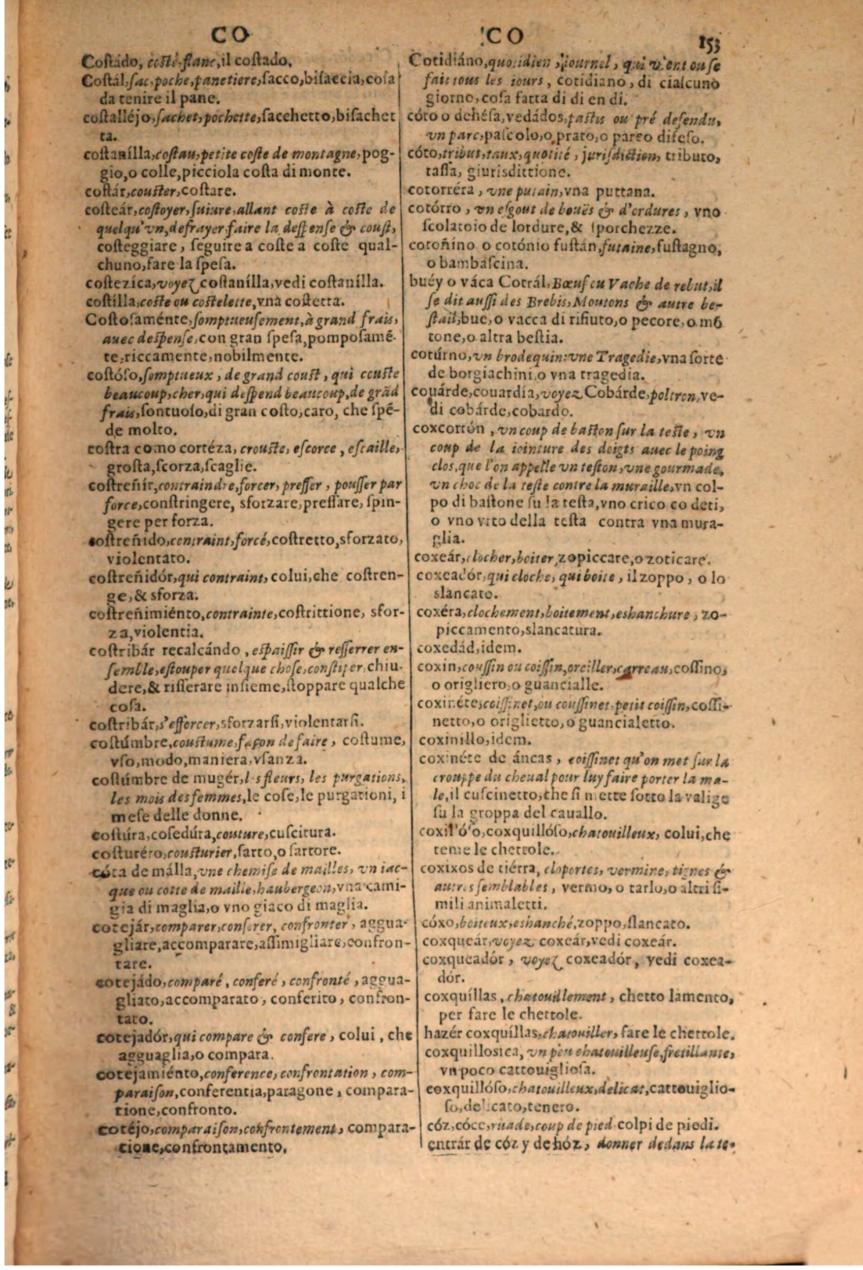 1606 Samuel Crespin Thresor des trois langues, francoise, italiene et espagnolle - BSB-171.jpeg