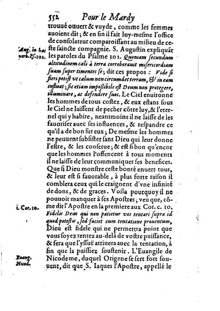 1607 - Nicolas Du Fossé - Trésor quadragésimal - T 02 - BM Lyon