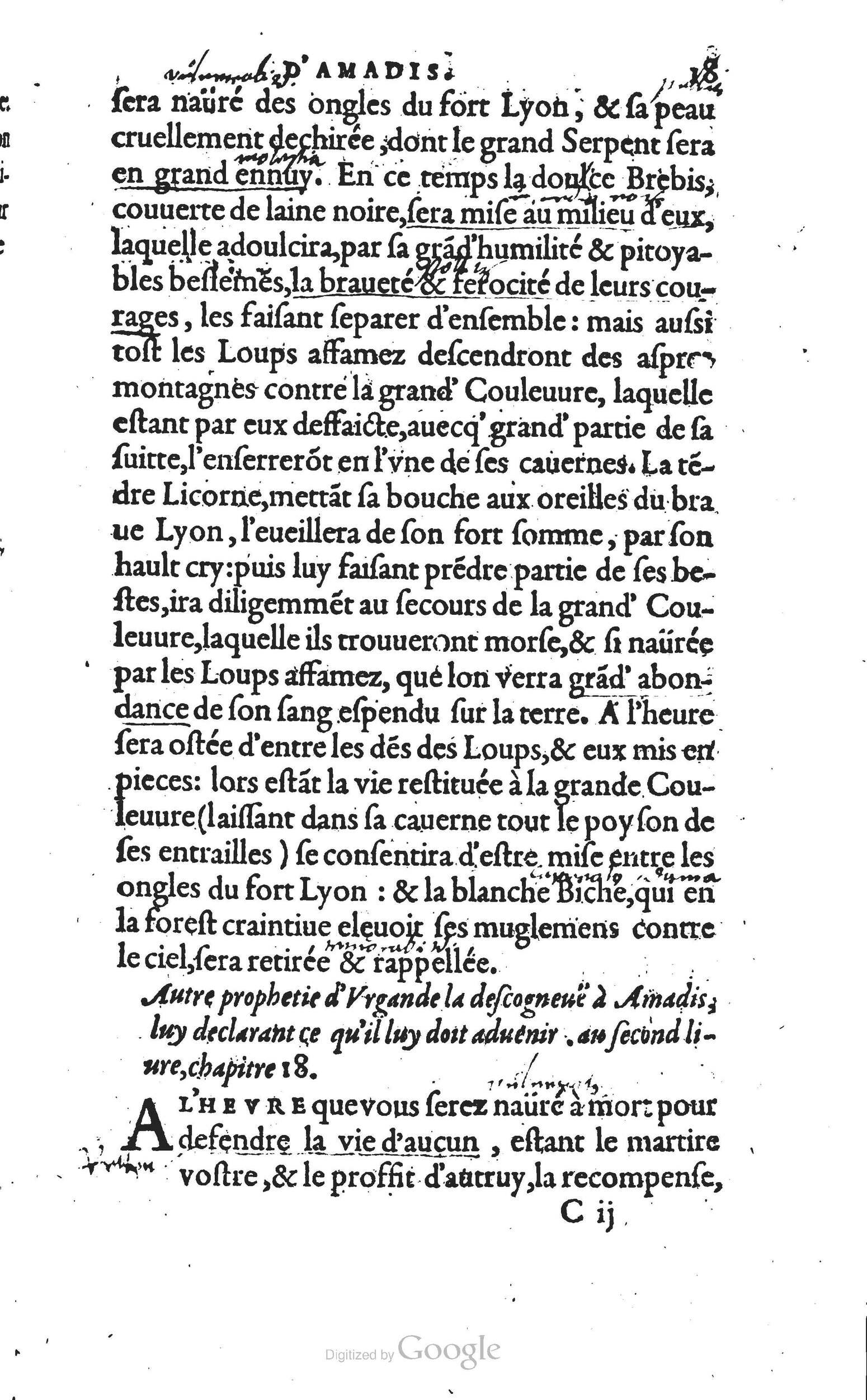 1560 - Vincent Sertenas et Gilles Robinot - Trésor des Amadis - British Library