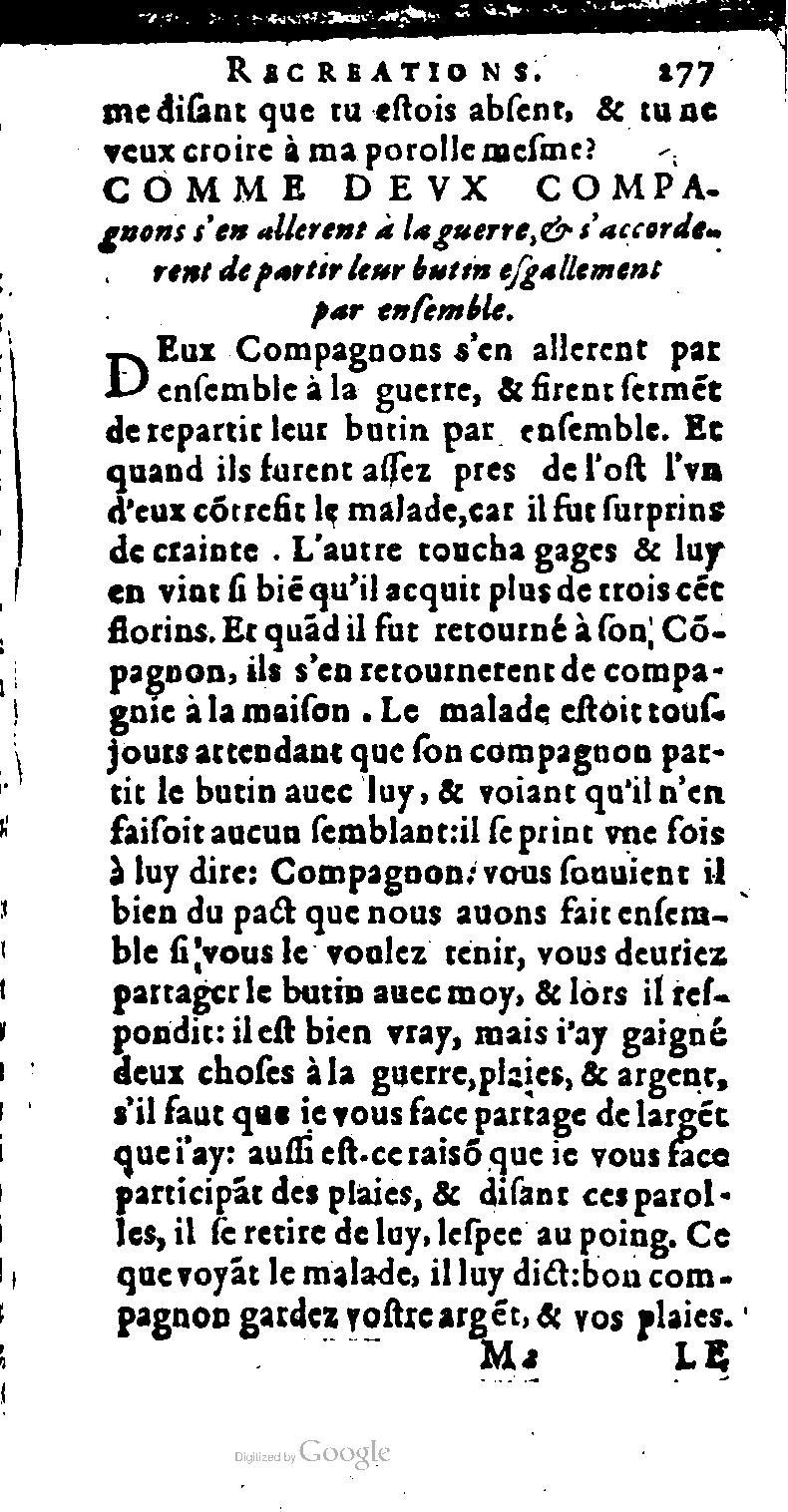 1616 - Balthazar Bellère - Trésor des récréations - NK ČR Prague