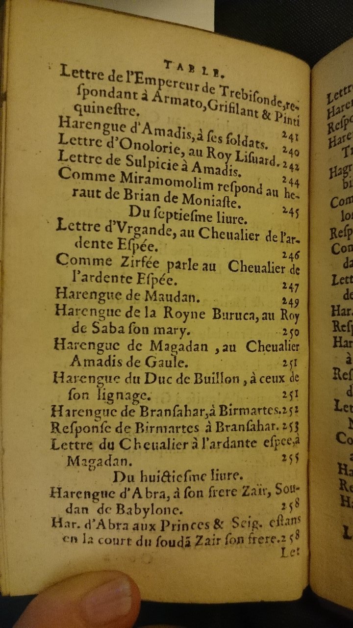 1606 - Jean Antoine Huguetan - Trésor des Amadis - British Library