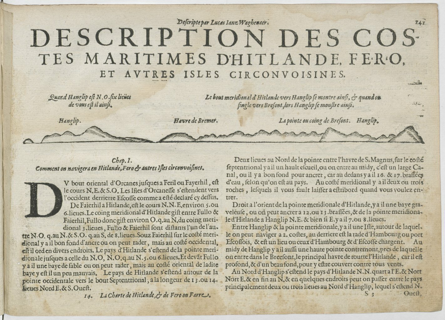 1601 - Bonaventure d’Aseville - Trésorerie ou cabinet de route marinesque - BnF