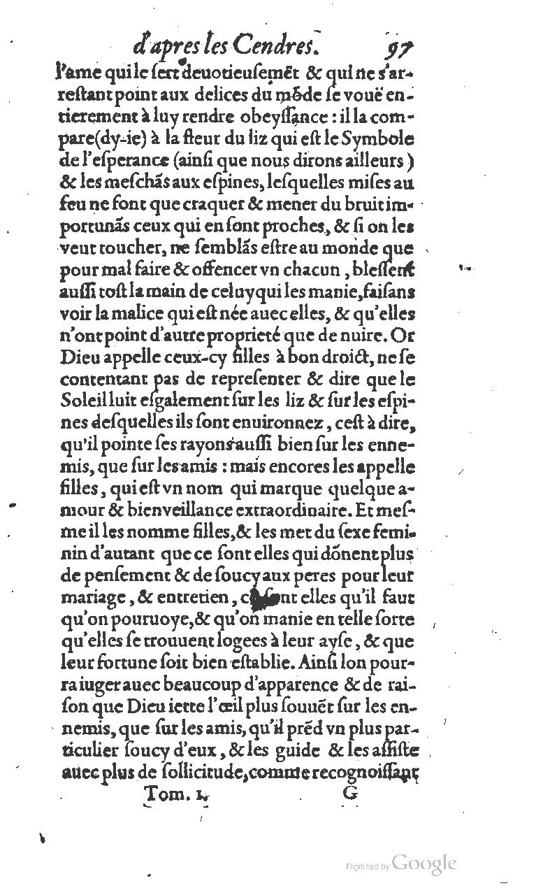 1607 - Nicolas Du Fossé - Trésor quadragésimal - T 01 - BM Lyon 1607 - Nicolas Du Fossé - Trésor quadragésimal - T 01 - BM Lyon