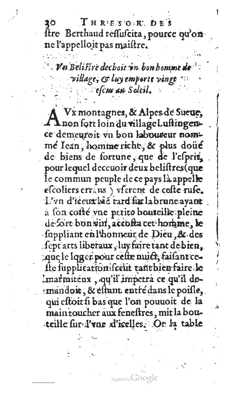 1627 - Jean Delamare - Trésor des récréations - BSB Munich