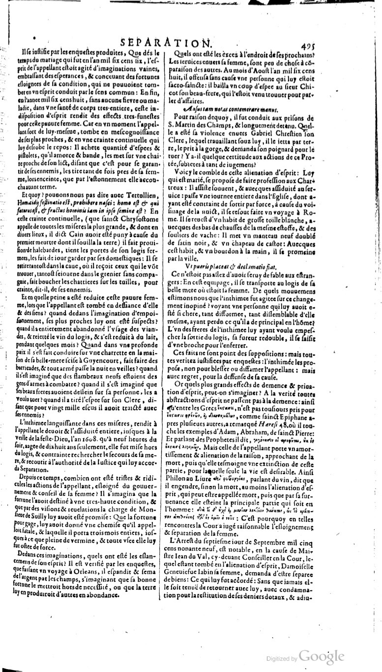 1629 - Veuve Nicolas Buon - Trésor du droit français (21754 T. 3) - BM Lyon