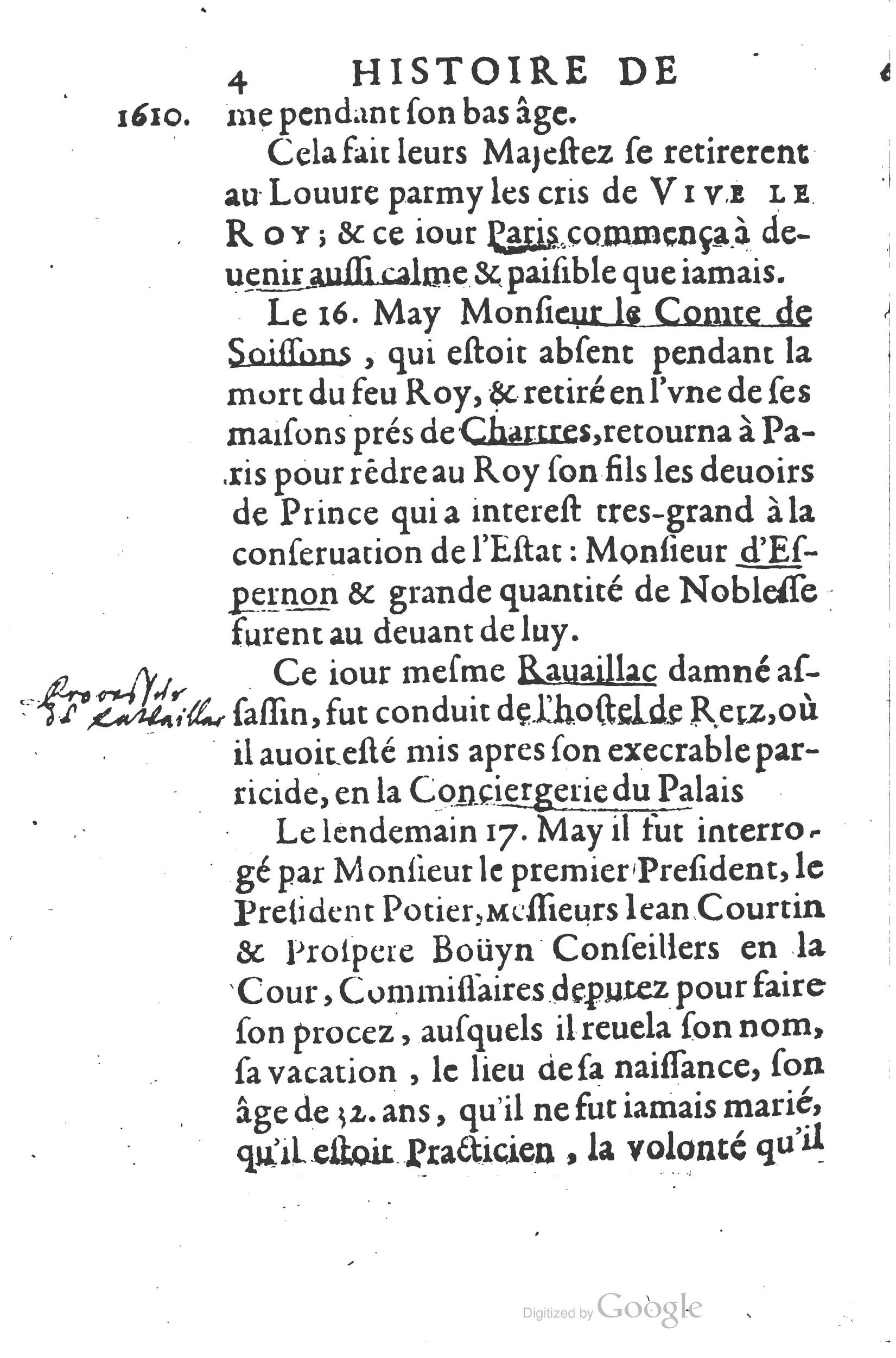 1626 - Joseph Bouillerot - Trésor de l’histoire générale de notre temps - BSB Munich