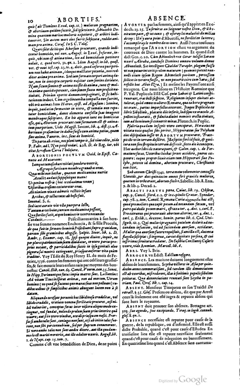 1629 - Veuve Nicolas Buon - Trésor du droit français (29620 T. 1) - BM Lyon