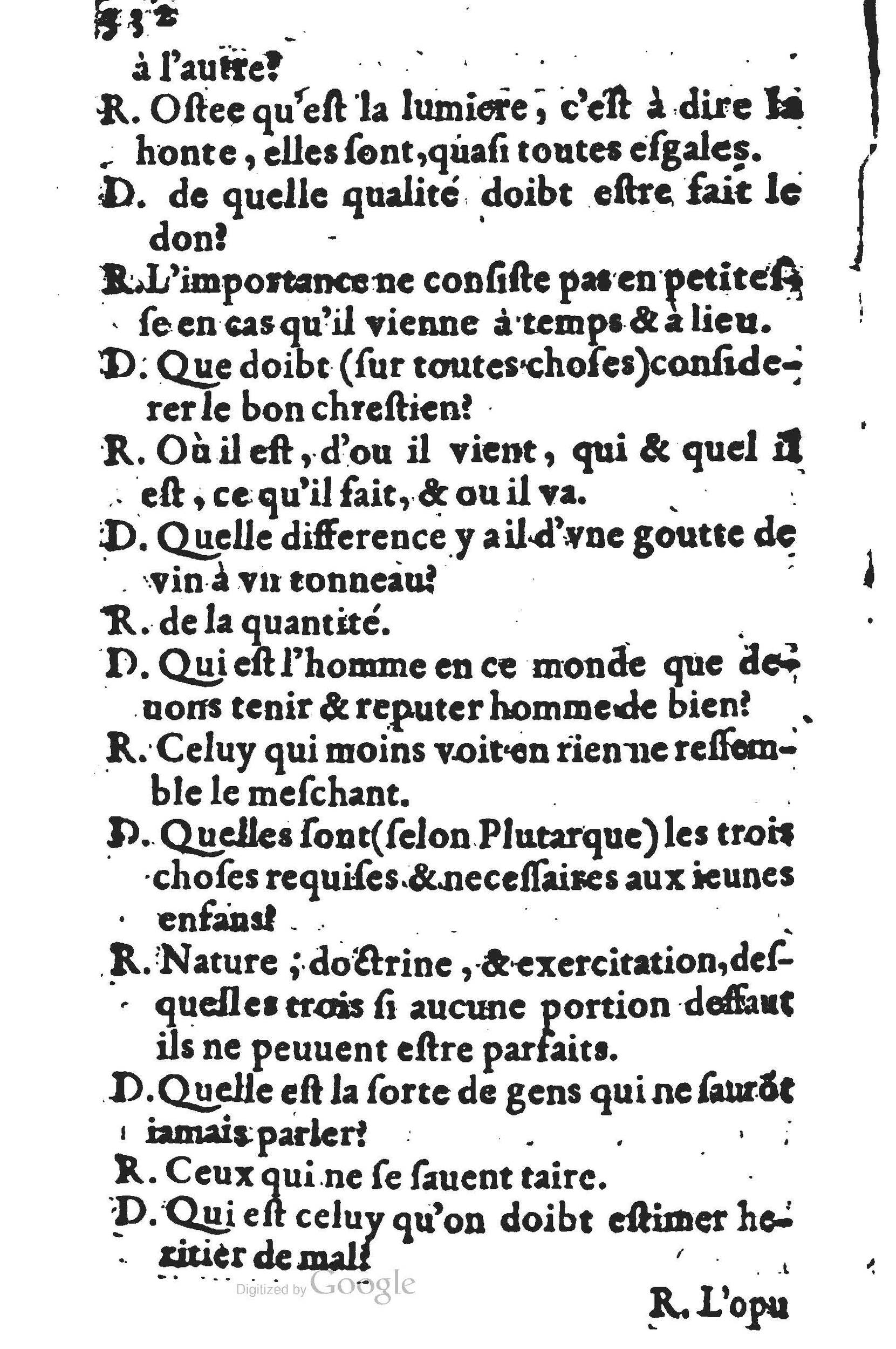 1578 - Nicolas Lescuyer - Trésor des sentences dorées - UGent
