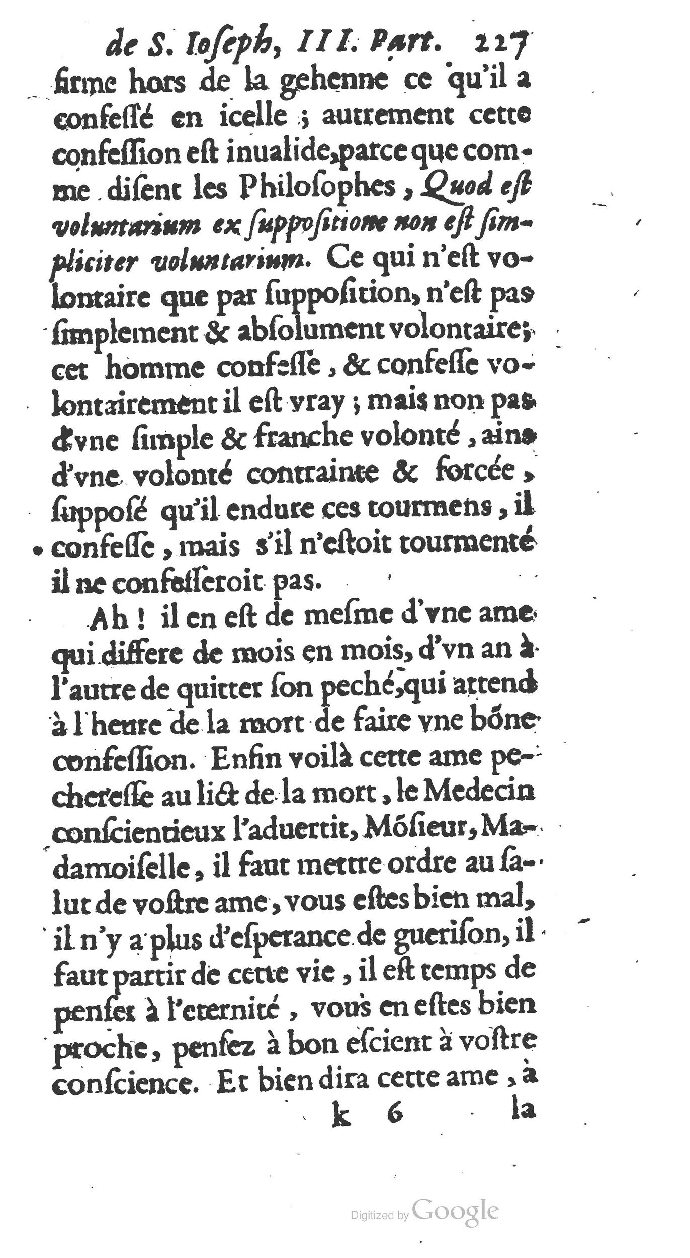 1654 - Antoine Jullieron - Trésor inestimable de Saint-Joseph - BM Lyon