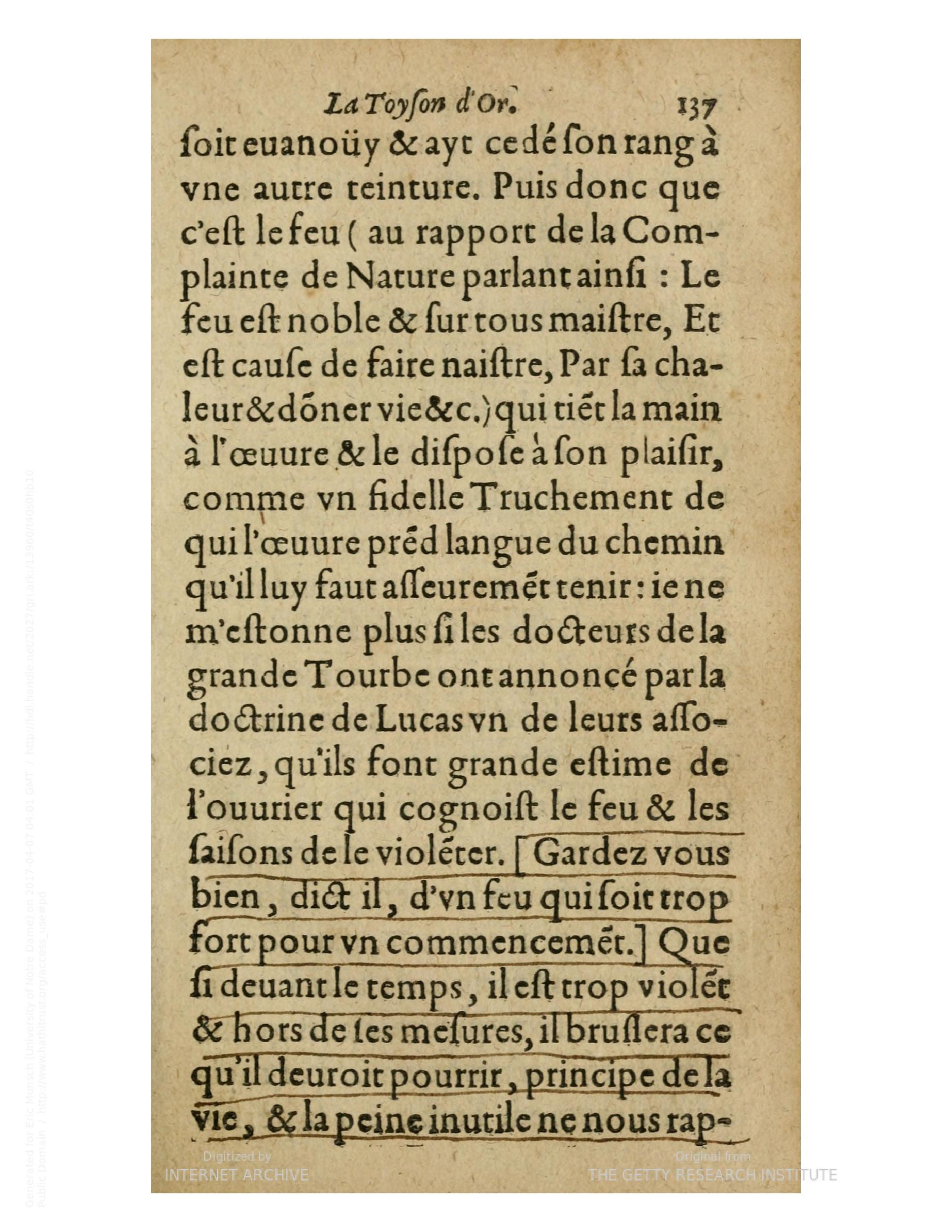 1612 - Charles Sevestre - Toison d’or ou la fleur des trésors - Getty Research Institute