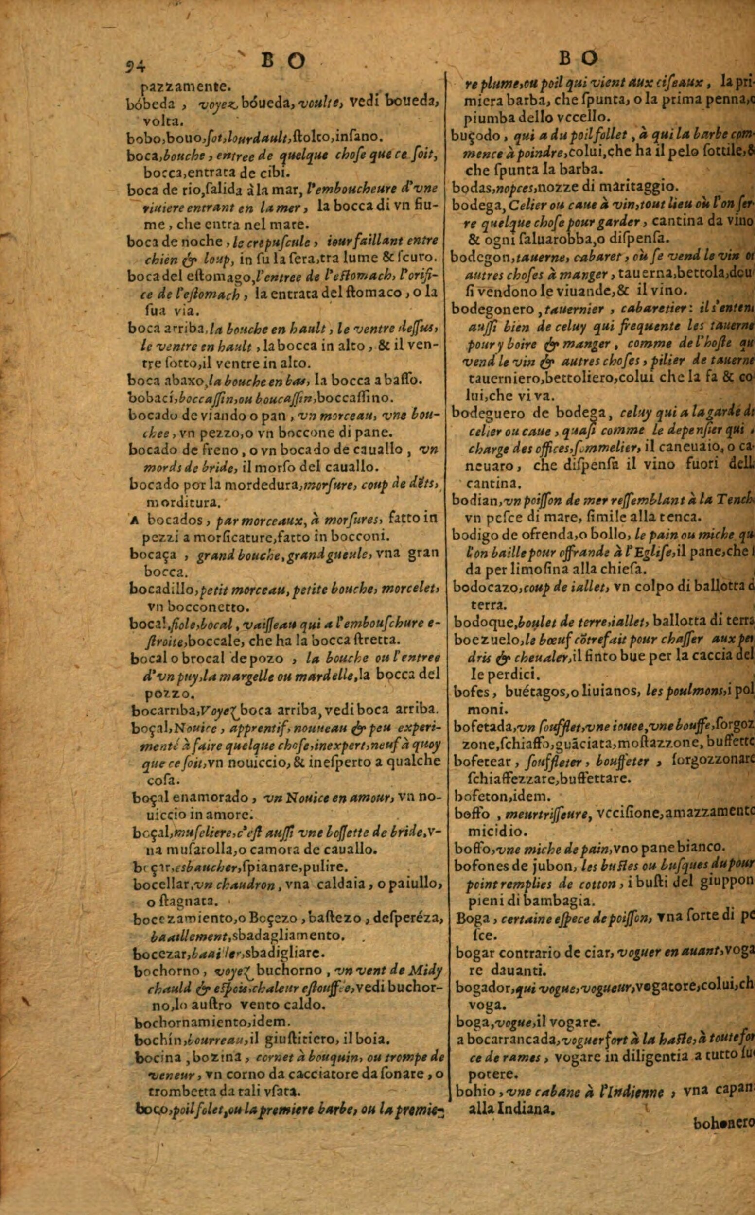 1617 - Samuel Crespin - Trésor des trois langues espagnole, française et italienne (Première partie) - Regensburg 1617 - Samuel Crespin - Trésor des trois langues espagnole, française et italienne (Première partie) - Regensburg