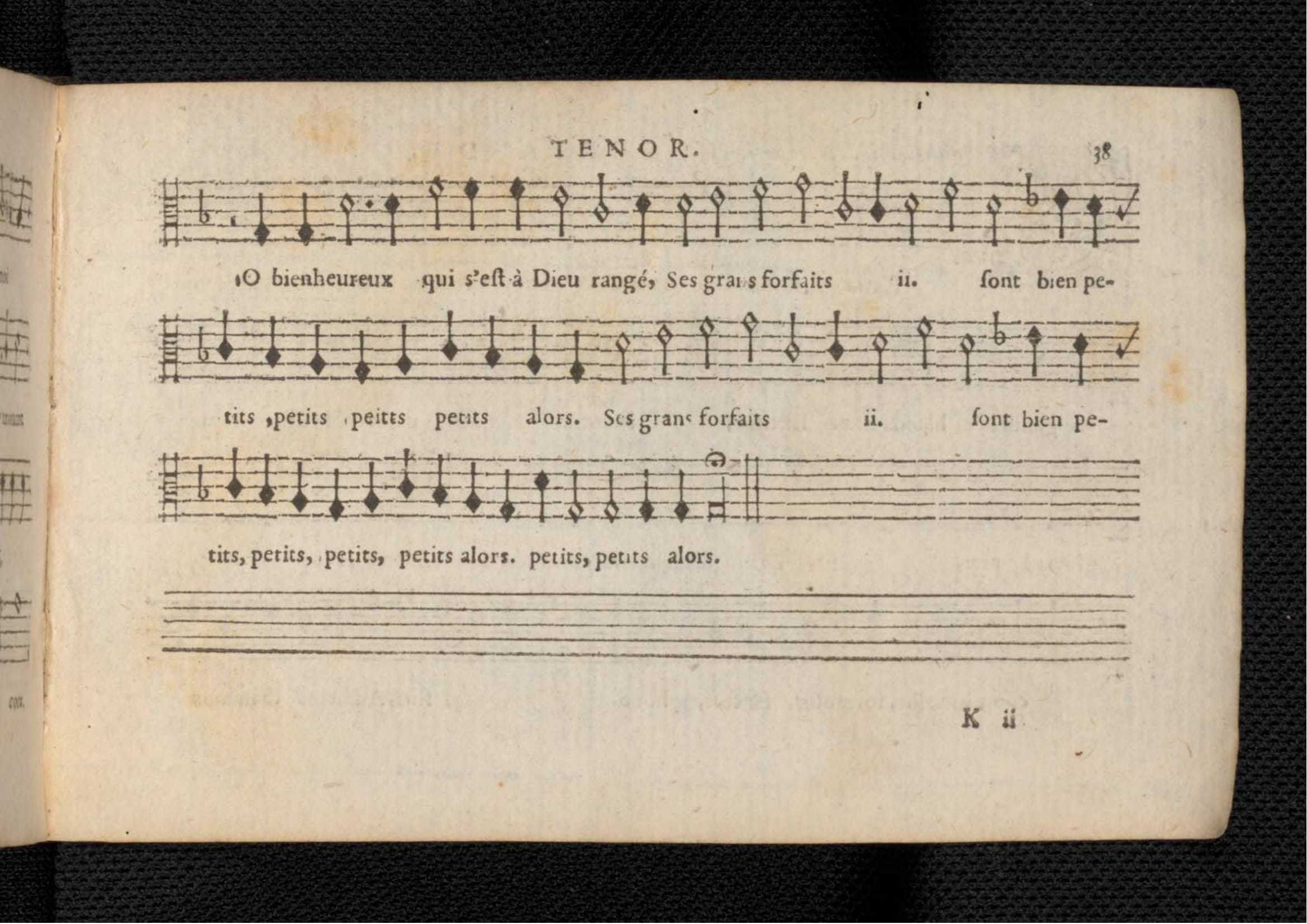 1576 - [Pierre de Saint-André] - Trésor de musique d’Orlande de Lassus Tenor - KBR Bruxelles