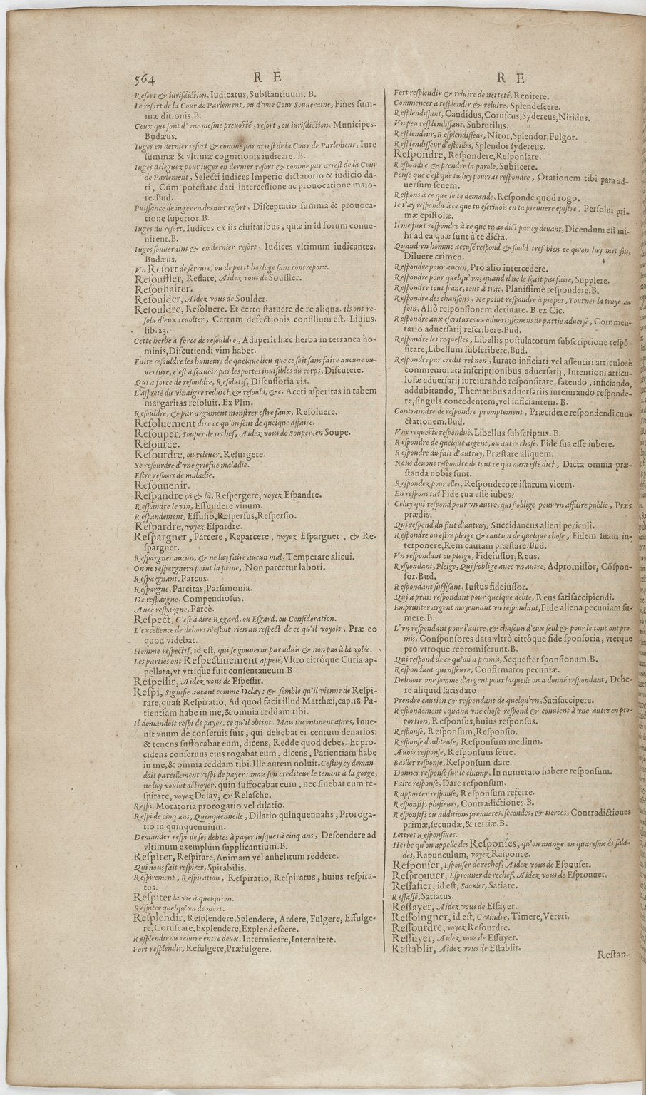 1606 - David Douceur - Trésor de la langue française - BnF