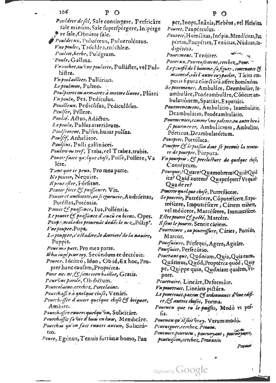 1564 - Henri Hylaire et Louis Cloquemin - Trésor des mots et traits français - BSB Munich