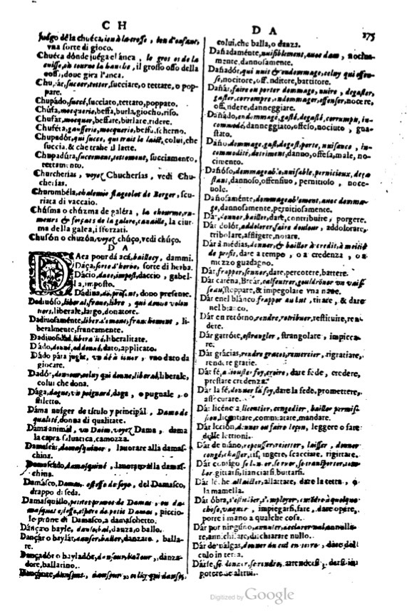 1617 - Samuel Crespin - Trésor des trois langues espagnole, française et italienne (3 parties) - Ohio 1617 - Samuel Crespin - Trésor des trois langues espagnole, française et italienne (3 parties) - Ohio