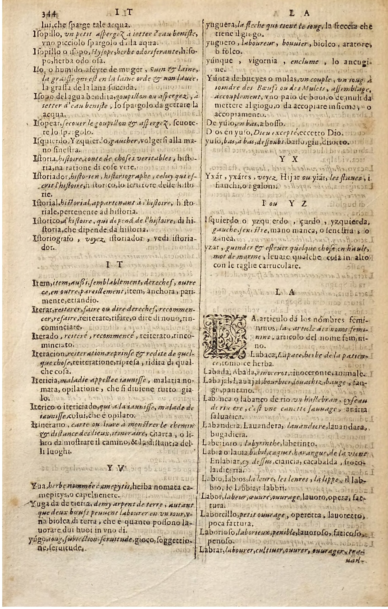 1627 - Jacques Crespin - Trésor des trois langues - Regensburg
