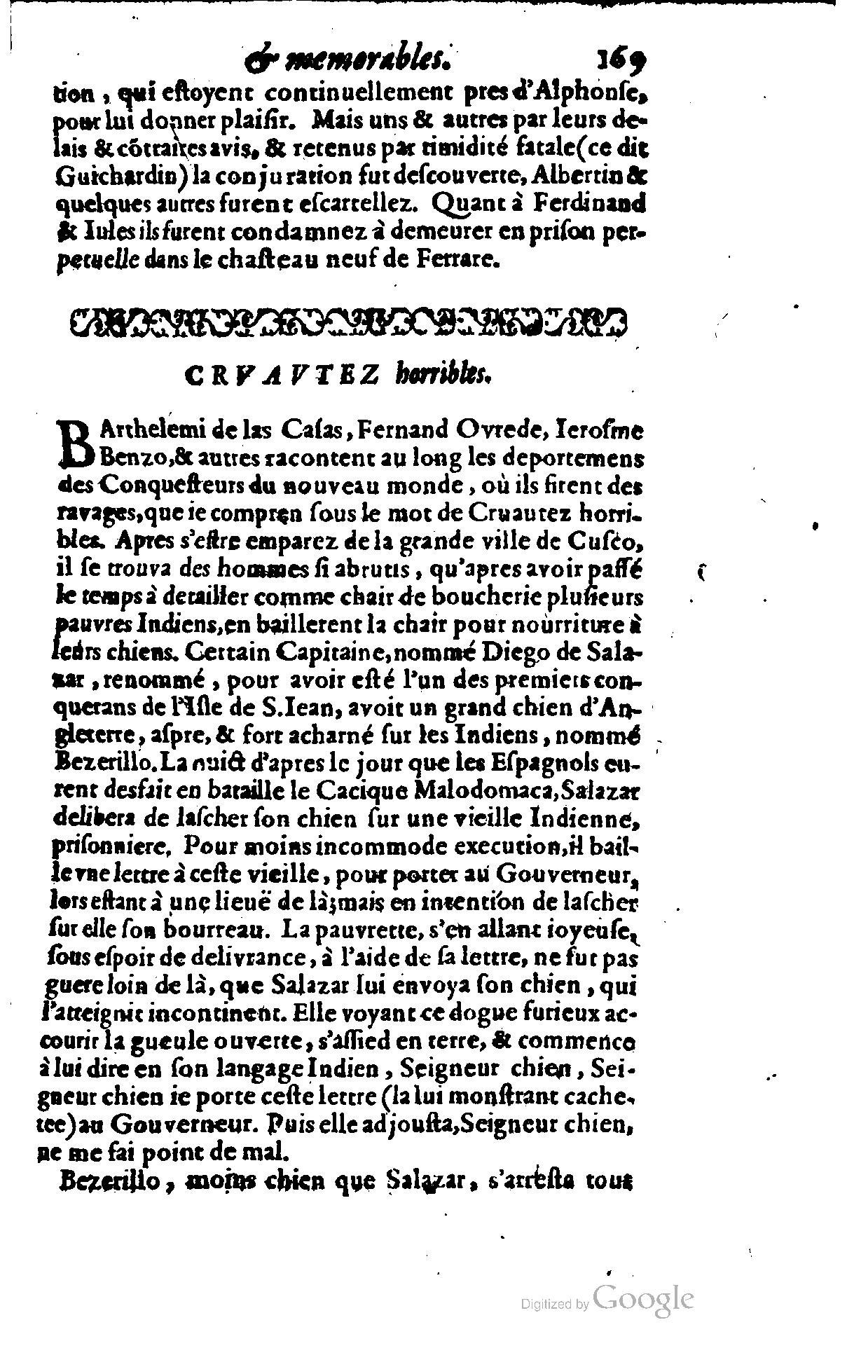 1628 - Jacques Crespin - Trésor d’histoires admirables et mémorables - BSB Munich
