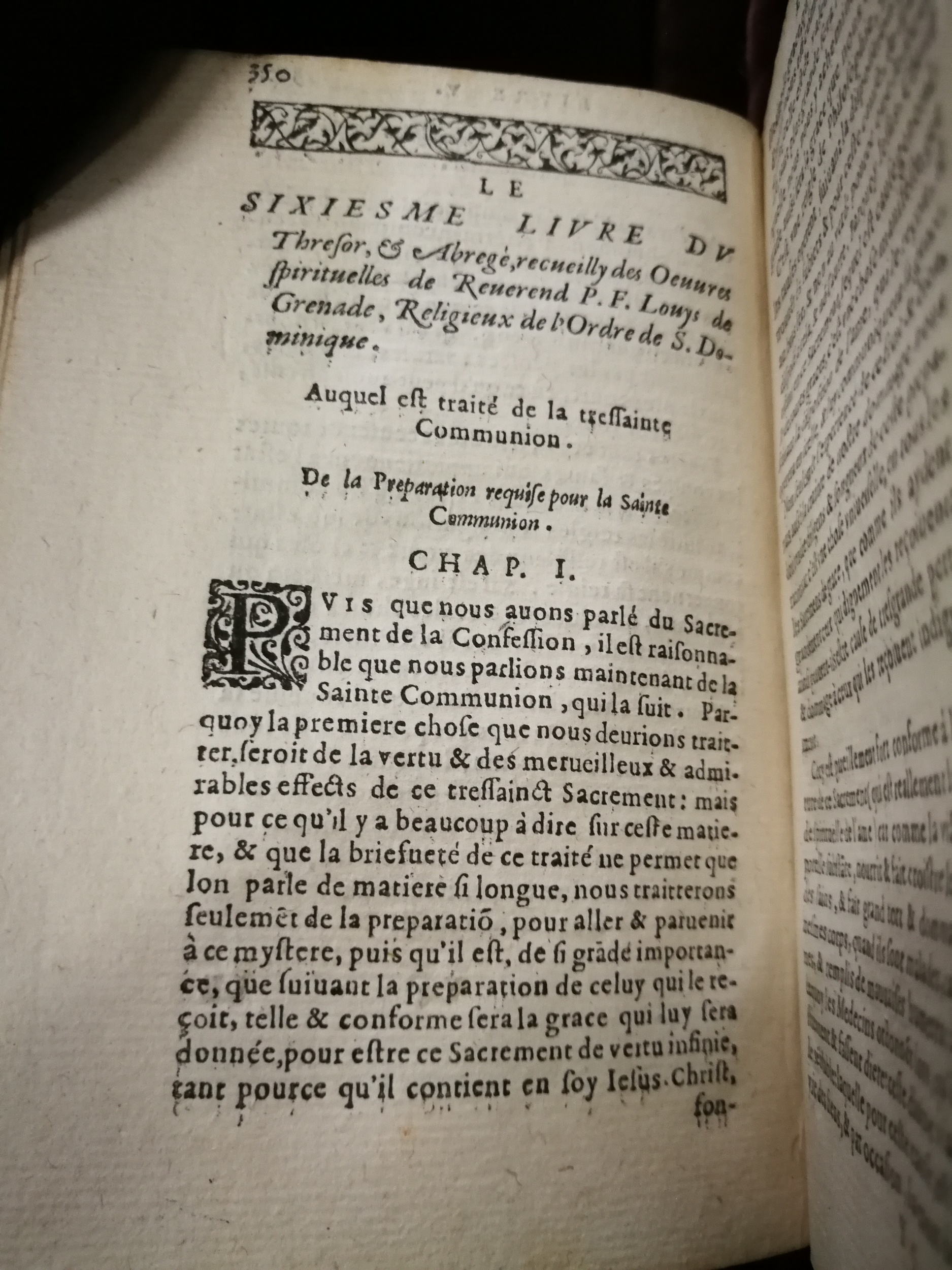 1596 - Balthazar Bellère - Trésor et abrégé de toutes les œuvres spirituelles du révérend Père F. Louis de Grenade - BU Lille 1596 - Balthazar Bellère - Trésor et abrégé de toutes les œuvres spirituelles du révérend Père F. Louis de Grenade - BU Lille