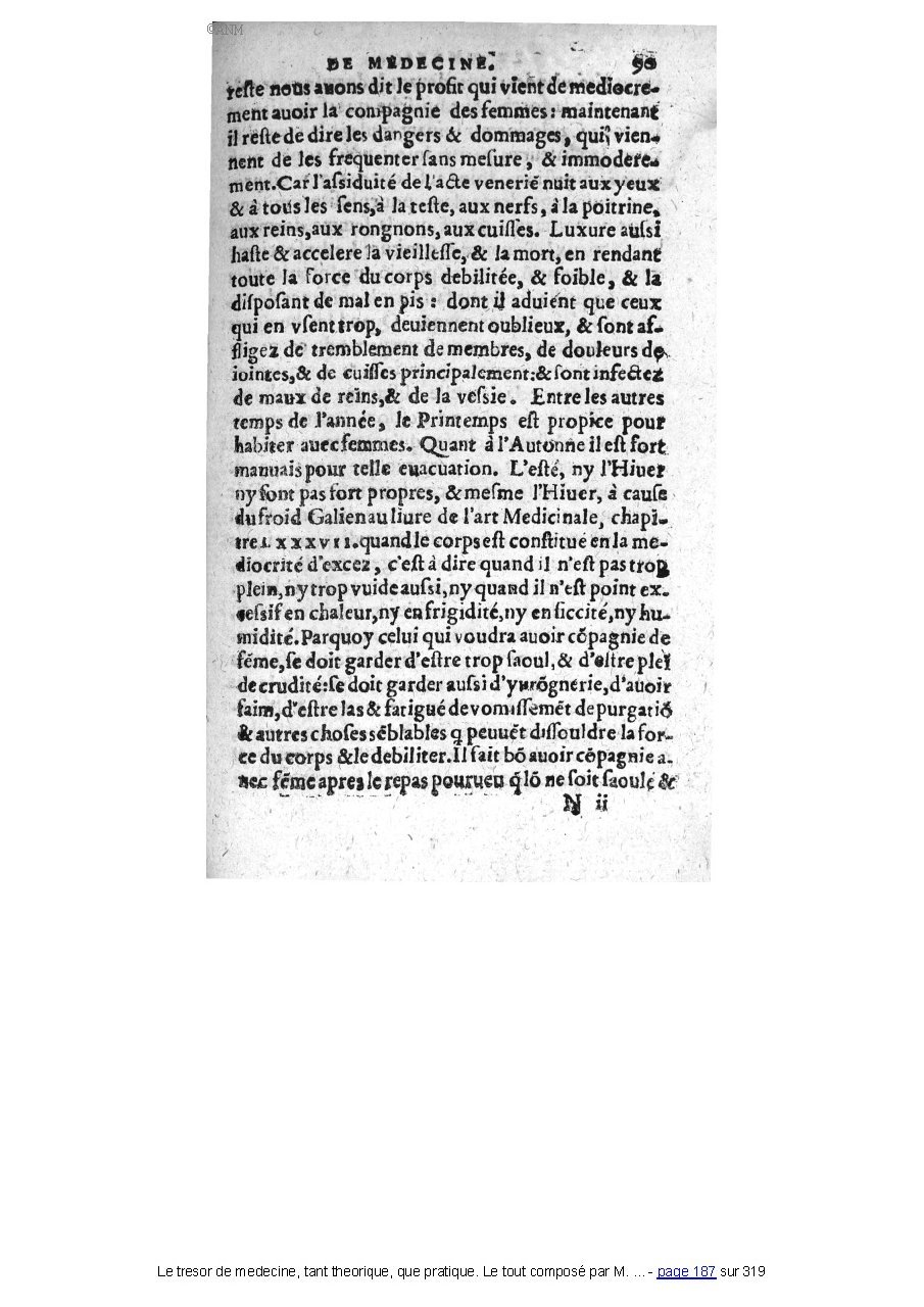 1560 - Pierre et Jan Moine - Trésor de médecine - Université Paris Cité