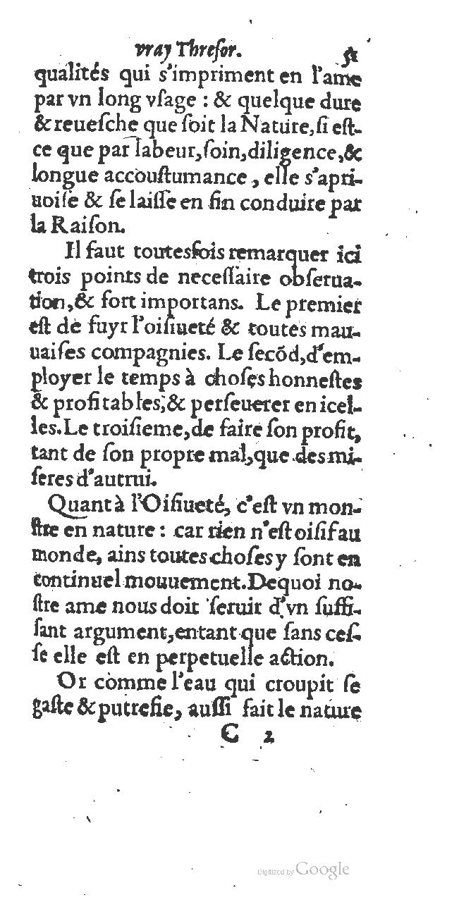 1615 - François Le Fèvre - Cabinet du vrai trésor - BCU Lausanne