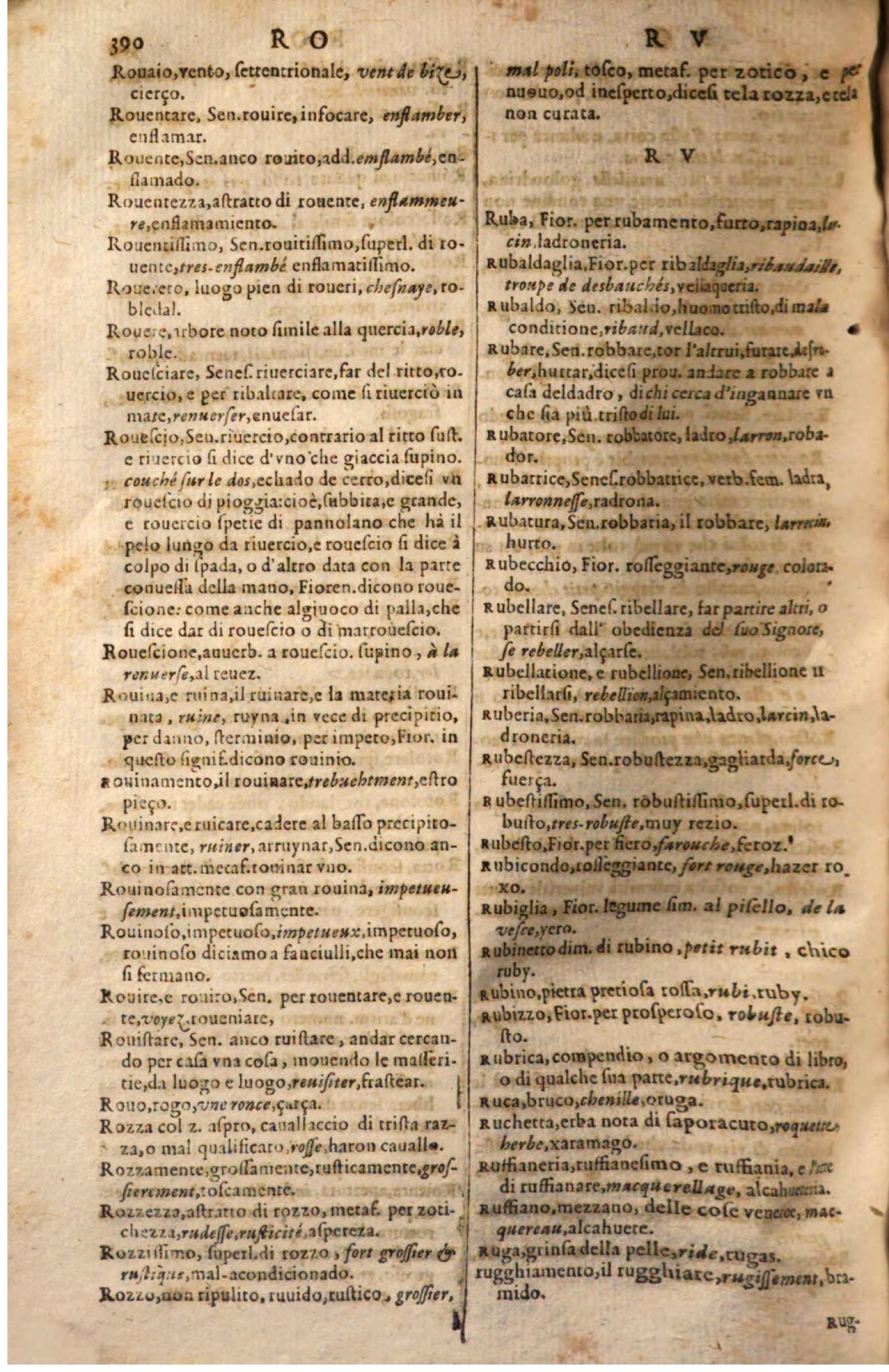 1644 - Jacques Crespin - Trésor des trois langues - Passau 1644 - Jacques Crespin - Trésor des trois langues - Passau