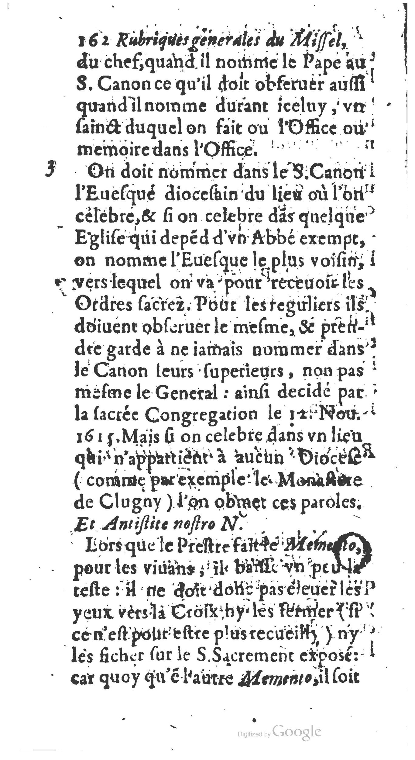 1651 - Jean Guillermet - Abrégé du trésor des cérémonies ecclésiastiques - BM Lyon