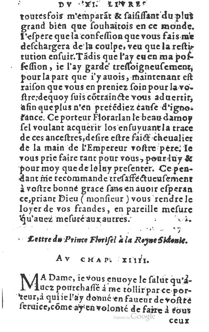 1582 - Jean Huguetan - Trésor des Amadis T. 1 - BM Lyon
