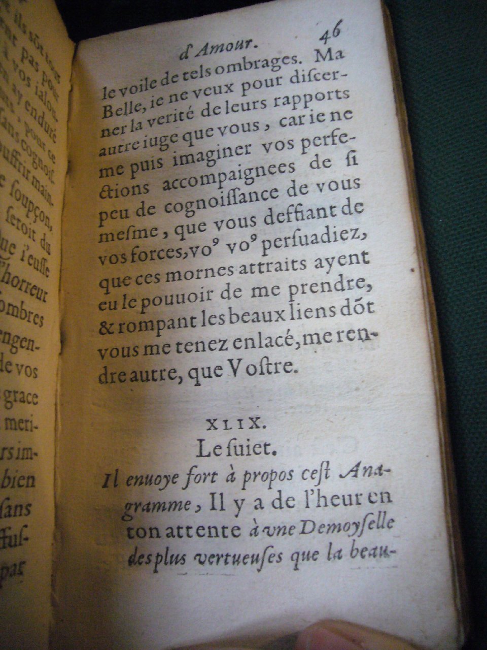 1597 - Matthieu Guillemot - Trésor d’amour - BnF Arsenal