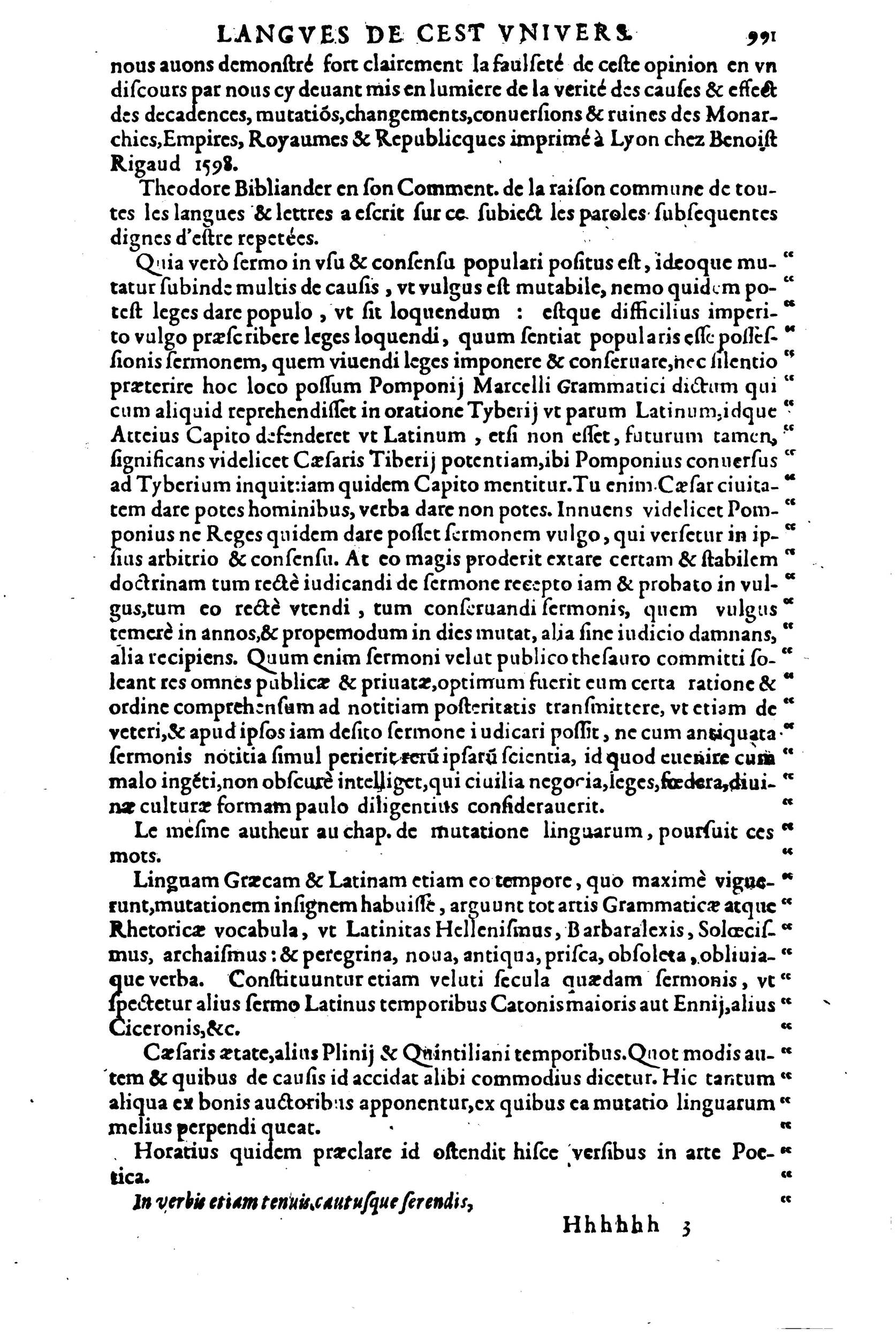 1608 - Nicolas Du Fossé - Trésor politique - BnF Tolbiac