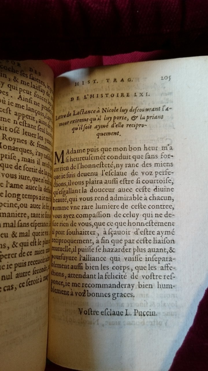 1581 - Pierre Le Voirier et Gervais Mallot - Trésor des histoires tragiques - BnF Richelieu 1581 - Pierre Le Voirier et Gervais Mallot - Trésor des histoires tragiques - BnF Richelieu