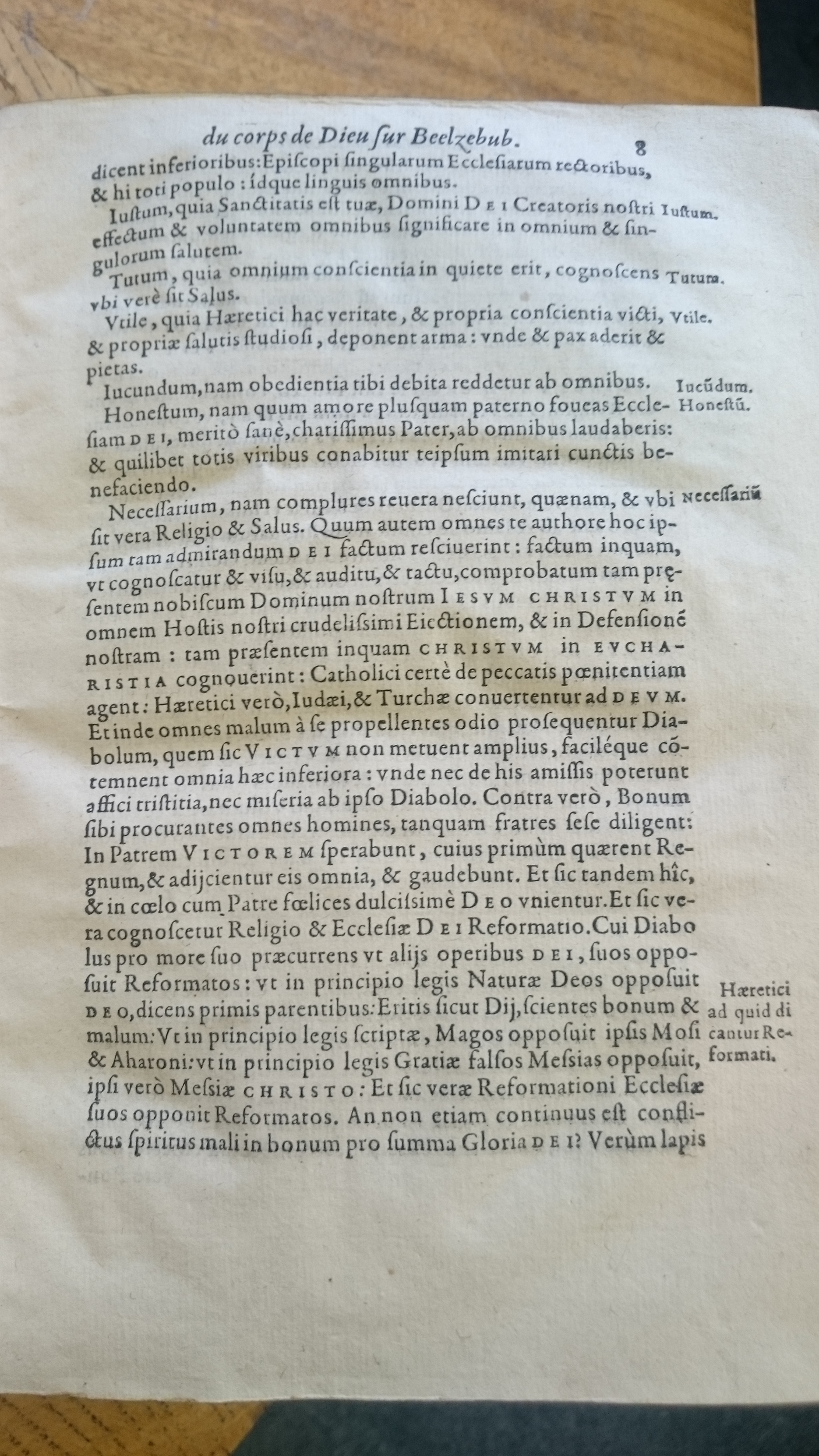 1578 - Nicolas Chesneau - Trésor et entière histoire de la triomphante victoire du corps de Dieu sur l’esprit malin - Douai Quincy 1578 - Nicolas Chesneau - Trésor et entière histoire de la triomphante victoire du corps de Dieu sur l’esprit malin - Douai Quincy