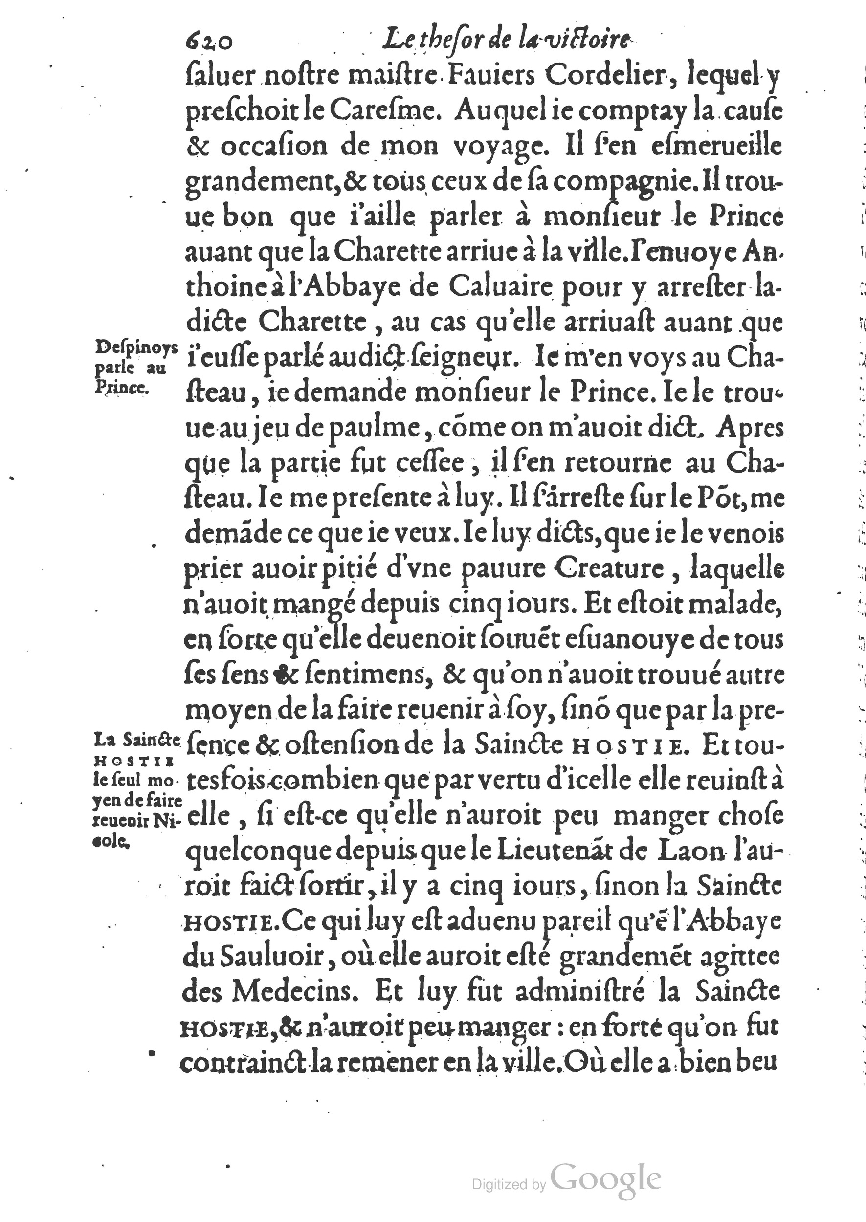 1578 - Nicolas Chesneau - Trésor et entière histoire de la triomphante victoire du corps de Dieu sur l’esprit malin - British Library