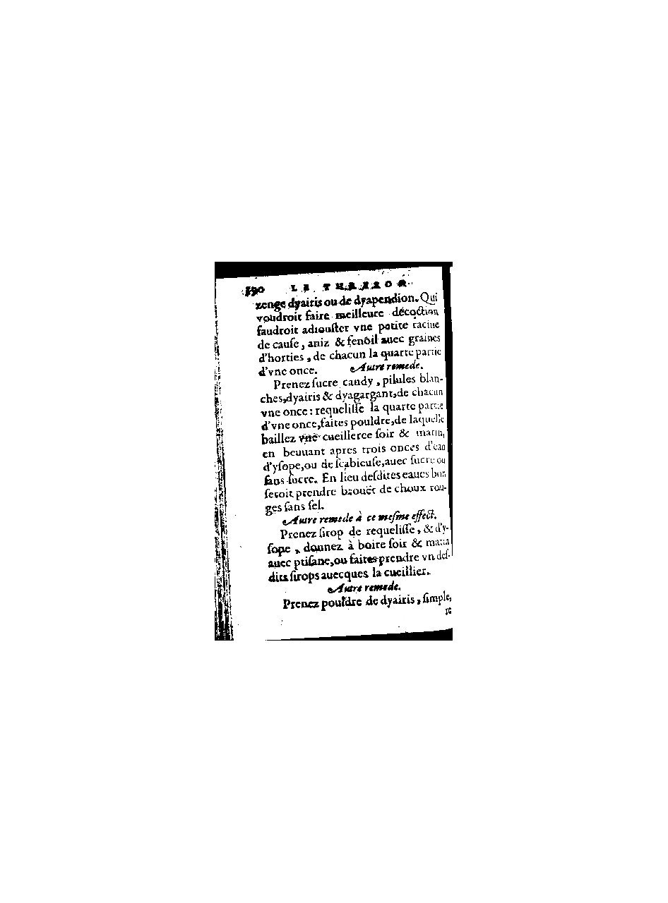 1578 - Benoît Rigaud - Trésor de médecine tant théorique que pratique - BnF