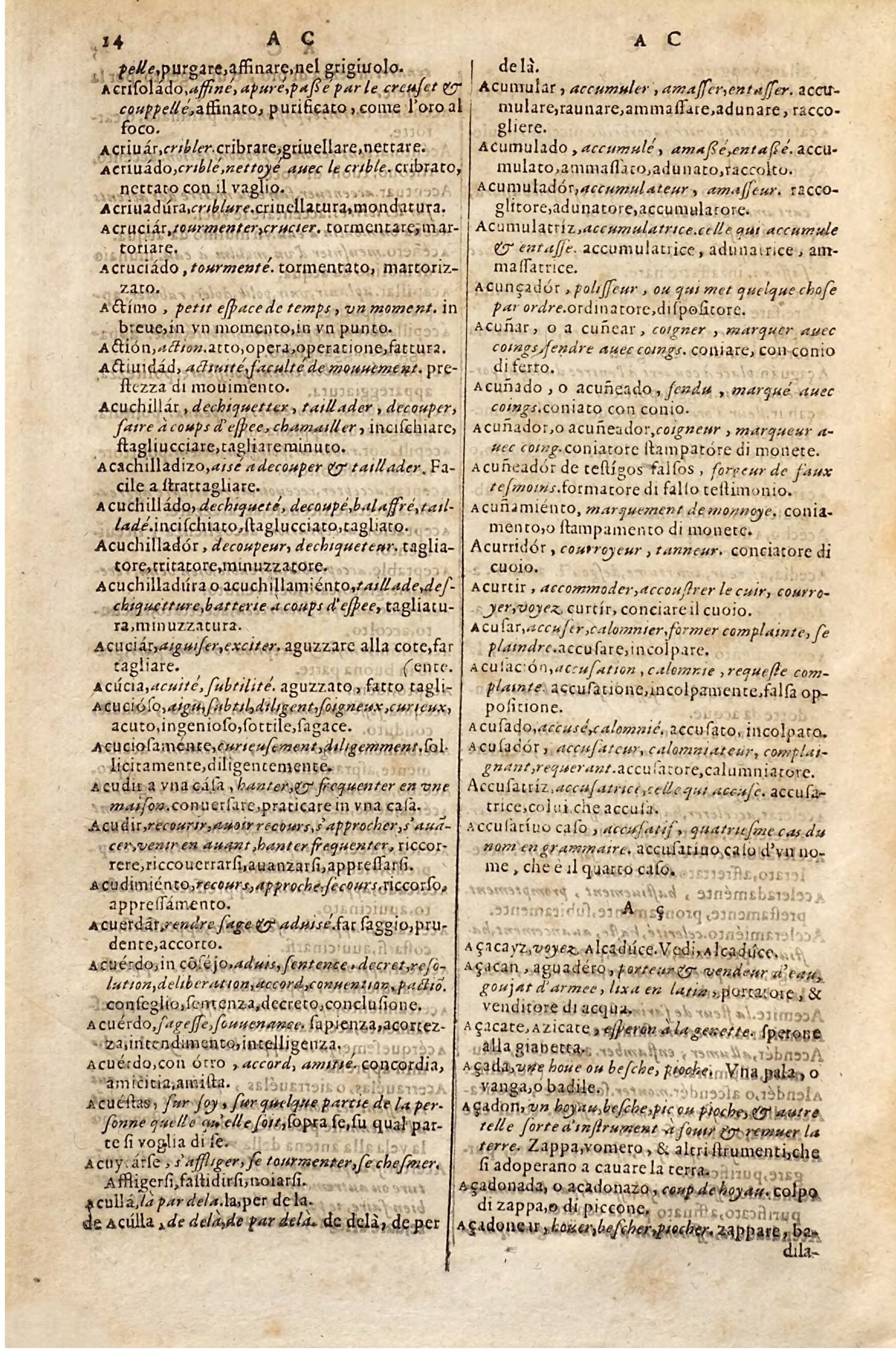 1627 - Jacques Crespin - Trésor des trois langues - Regensburg