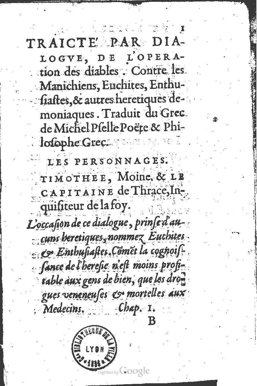 1576c. - Guillaume Chaudière - Trésor de la foi catholique - BnF 1576c. - Guillaume Chaudière - Trésor de la foi catholique - BnF