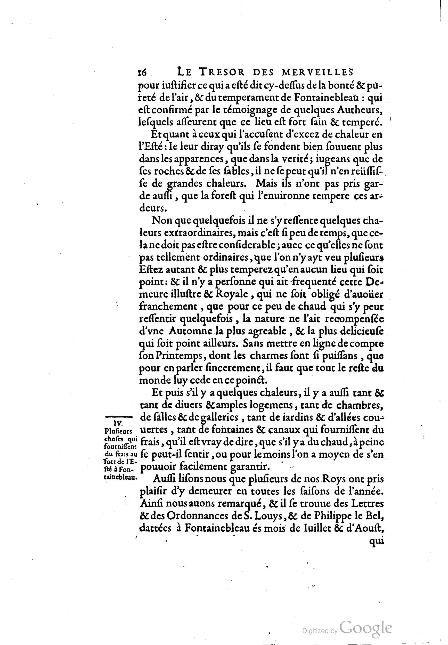 1642 - Sébastien Cramoisy - Trésor des merveilles de la maison royale de Fontainebleau - BM Lyon 1642 - Sébastien Cramoisy - Trésor des merveilles de la maison royale de Fontainebleau - BM Lyon