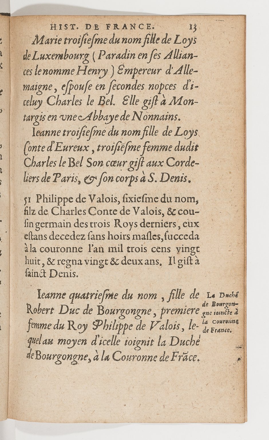 1583 - Galiot Corrozet - Trésor des histoires de France - BnF