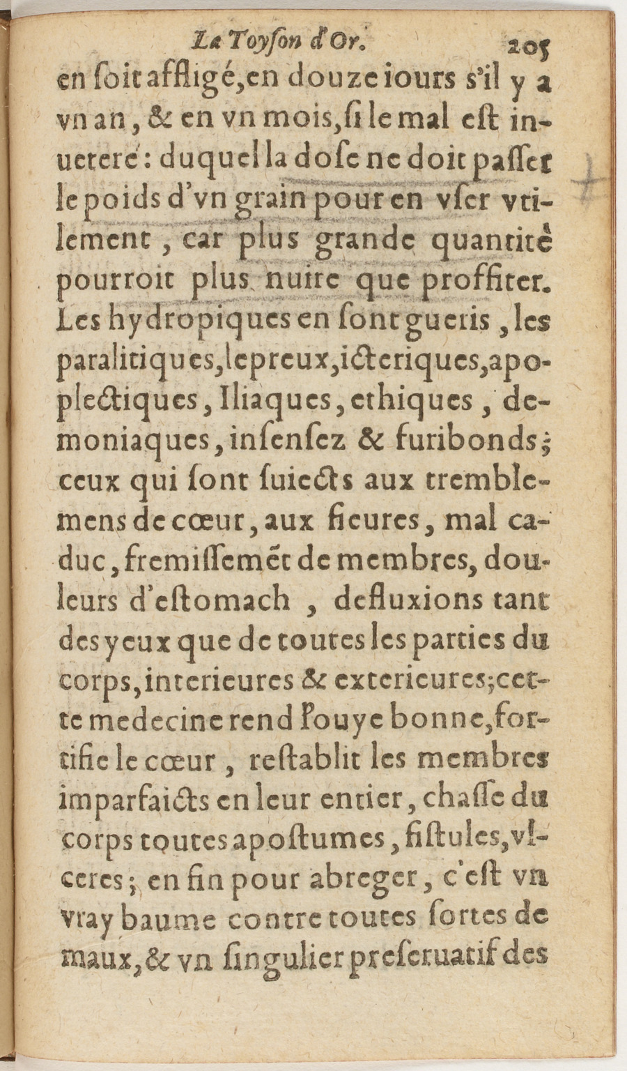 1612 - Charles Sevestre - Toison d’or ou la fleur des Trésors - BnF