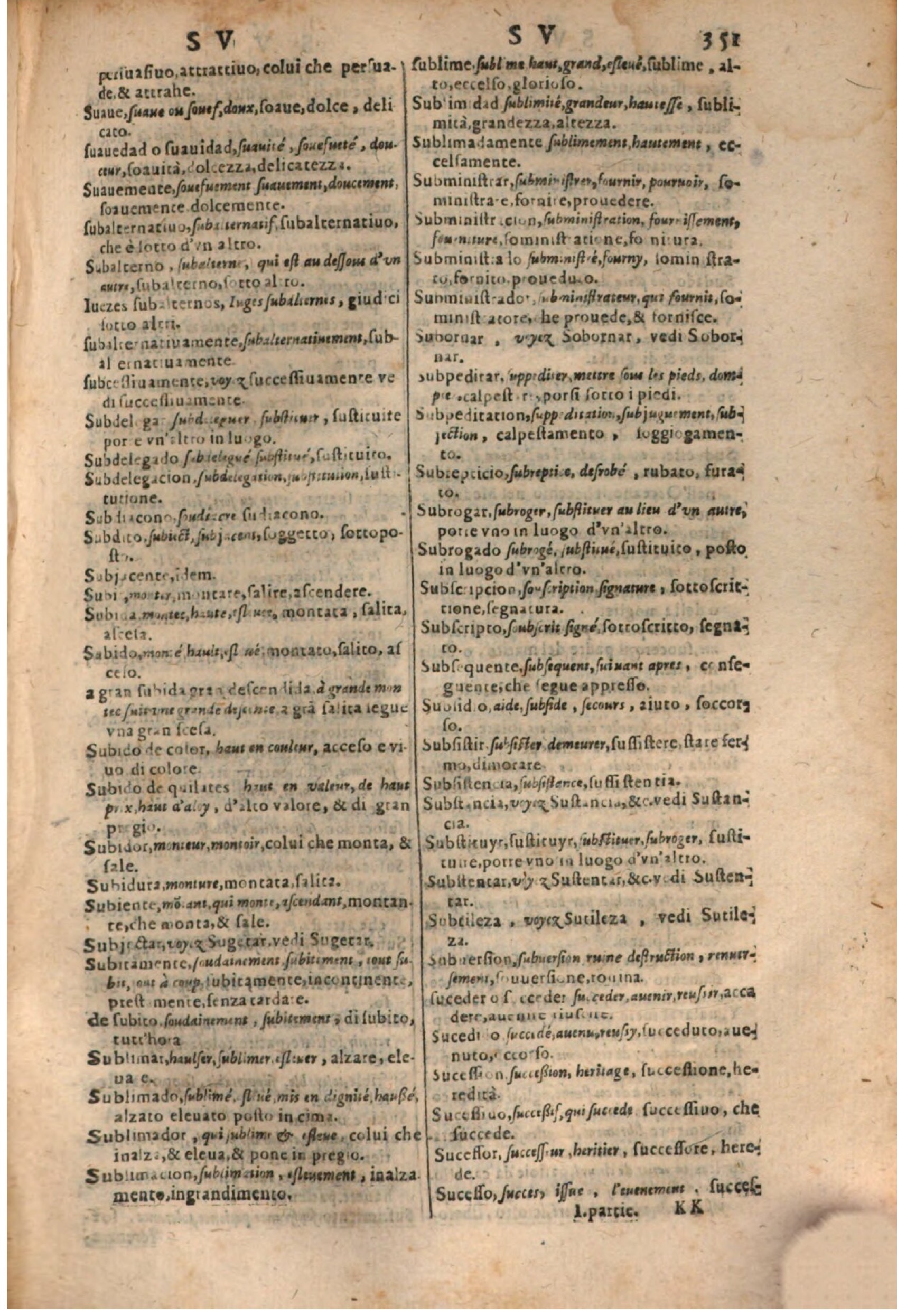1637 - Jacques Crespin - Trésor des trois langues (Trois parties) - BSB Munich 1637 - Jacques Crespin - Trésor des trois langues (Trois parties) - BSB Munich