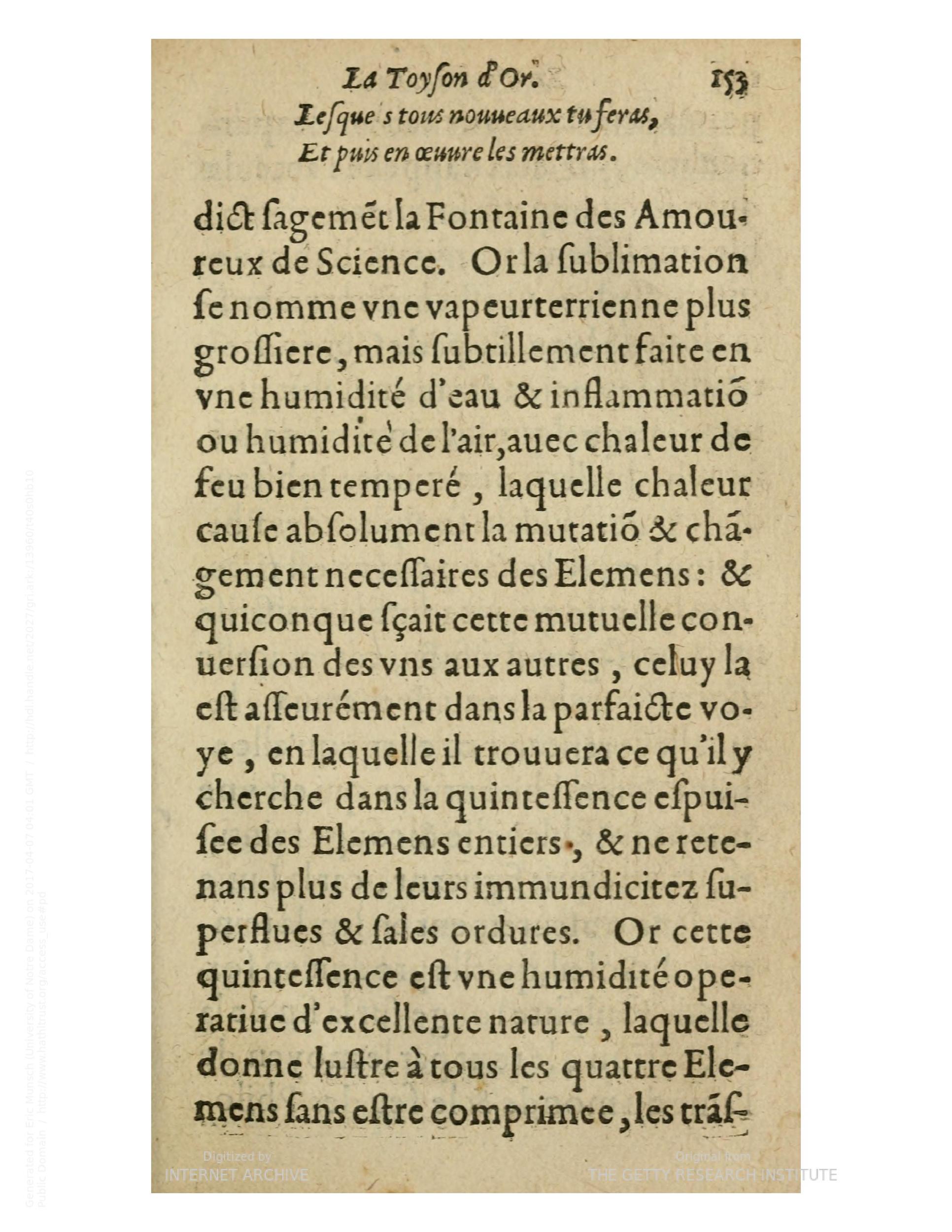 1612 - Charles Sevestre - Toison d’or ou la fleur des trésors - Getty Research Institute