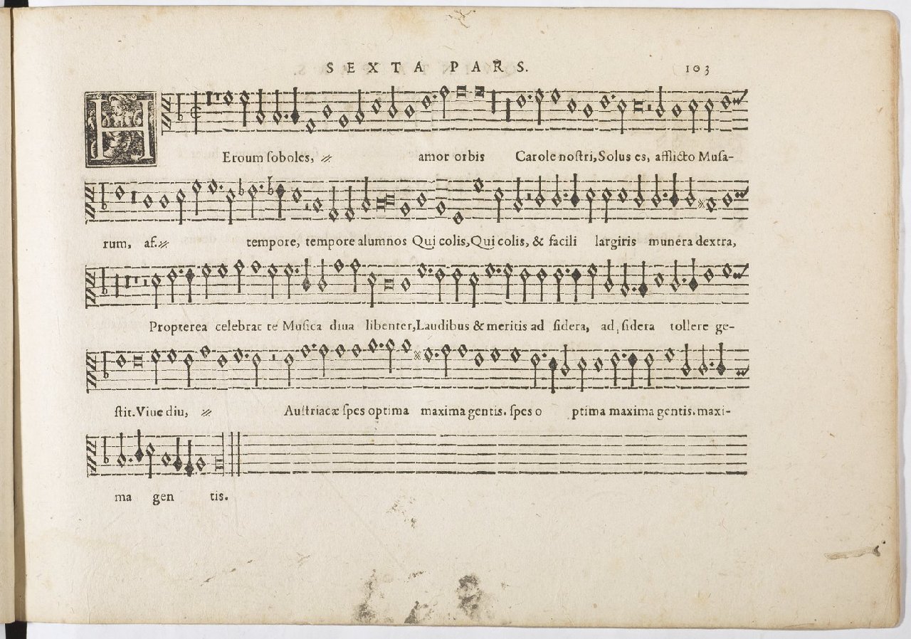 1594 - Paul Marceau - Trésor de musique d&#039;Orlande de Lassus, Superius, Bassus, Tenor, Quinta pars - BnF