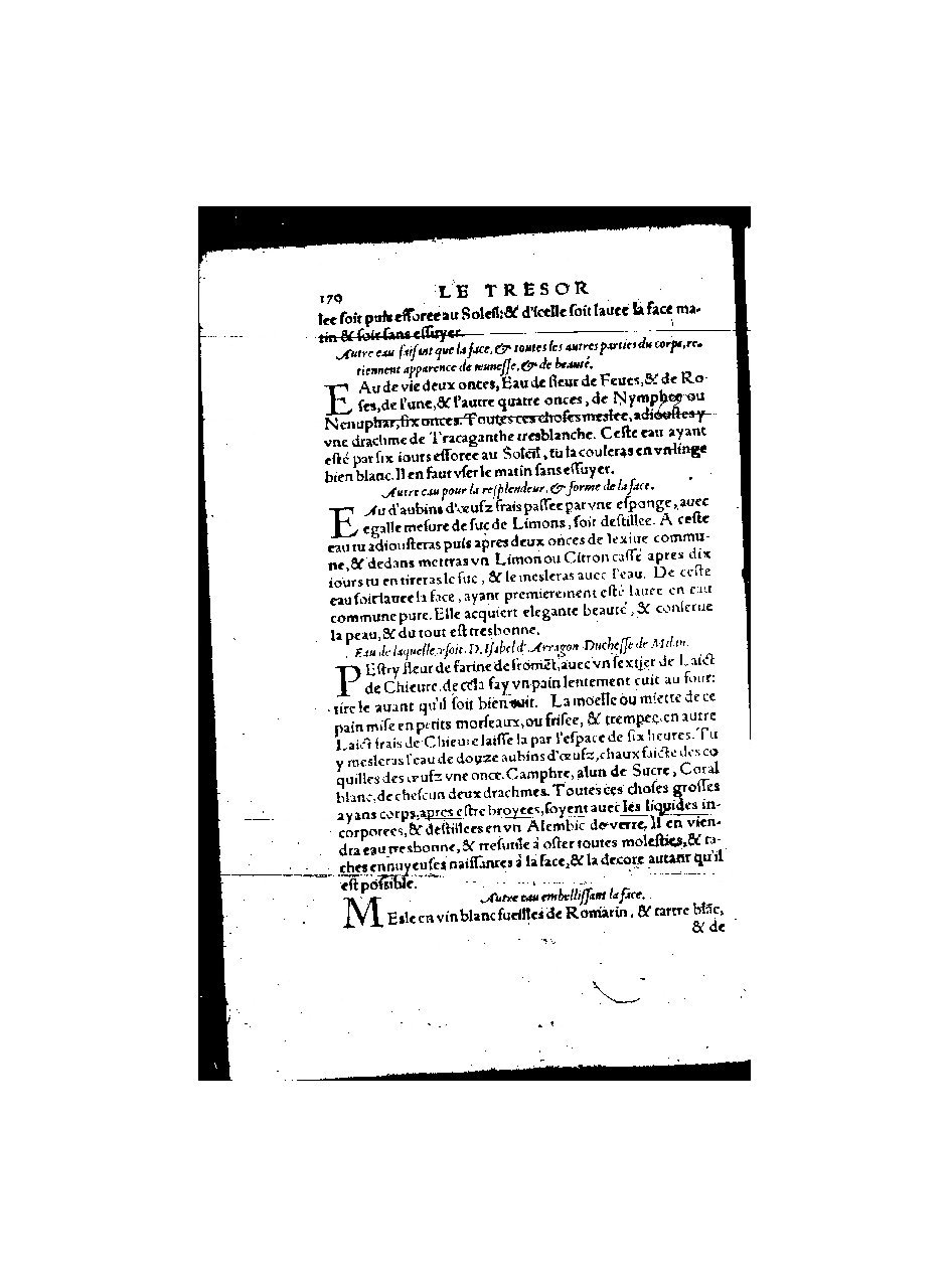 1555 - Balthazar Arnoullet - Trésor d’Évonyme Philiatre - BnF