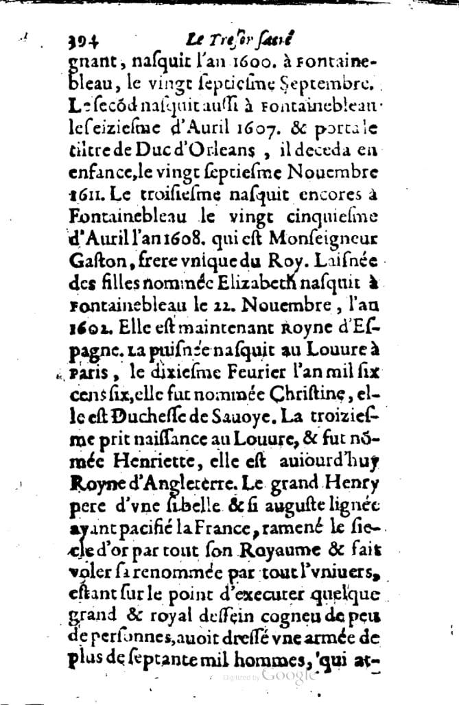 1636 - Jean Billaine - Trésor sacré ou inventaire des saintes reliques - British Library