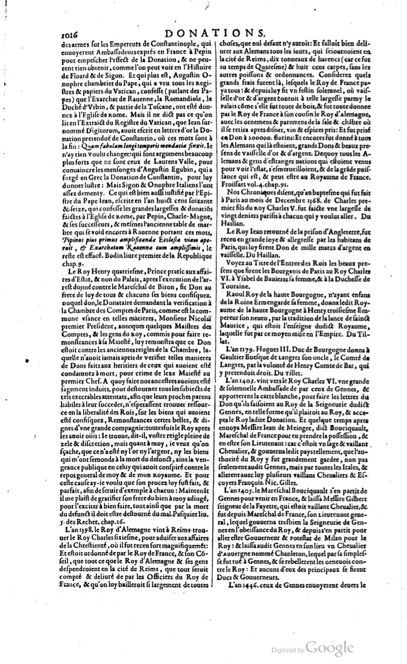 1629 - Veuve Nicolas Buon - Trésor du droit français (29620 T. 1) - BM Lyon