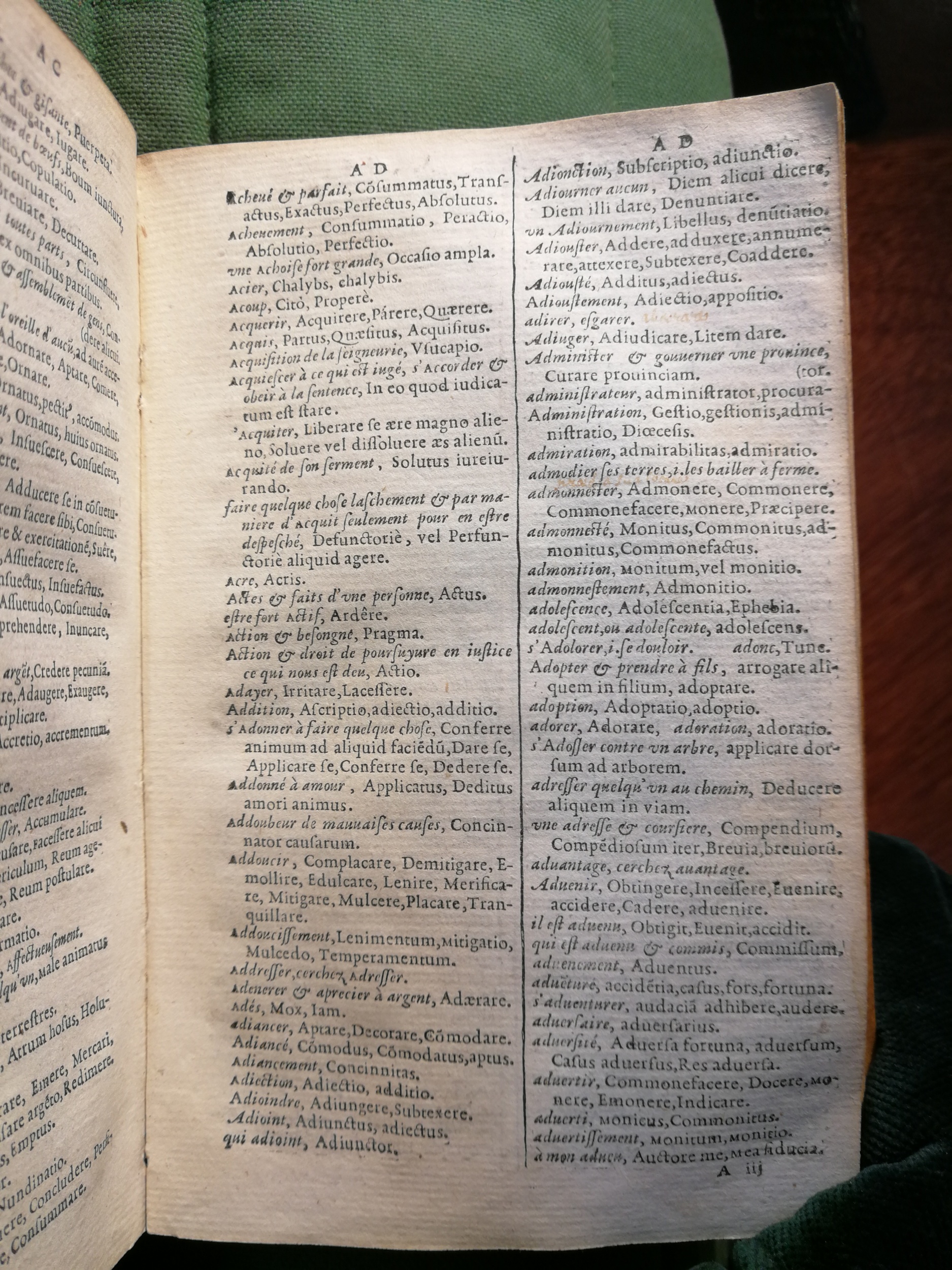 1597 - Martin le Mégissier - Trésor des mots et traits français - BnF