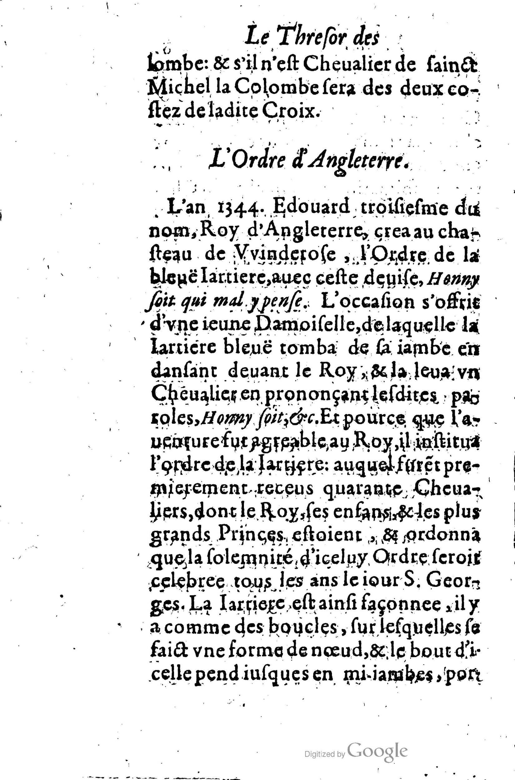 1619 - Jean Corrozet - Trésor des histoires de France - BSB Munich