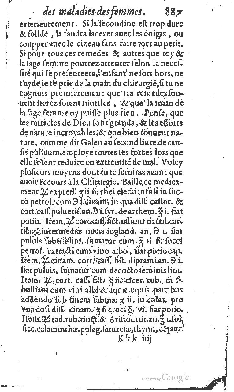 1617 - Jean Le Bouc - Trésor des remèdes secrets - BM Lyon